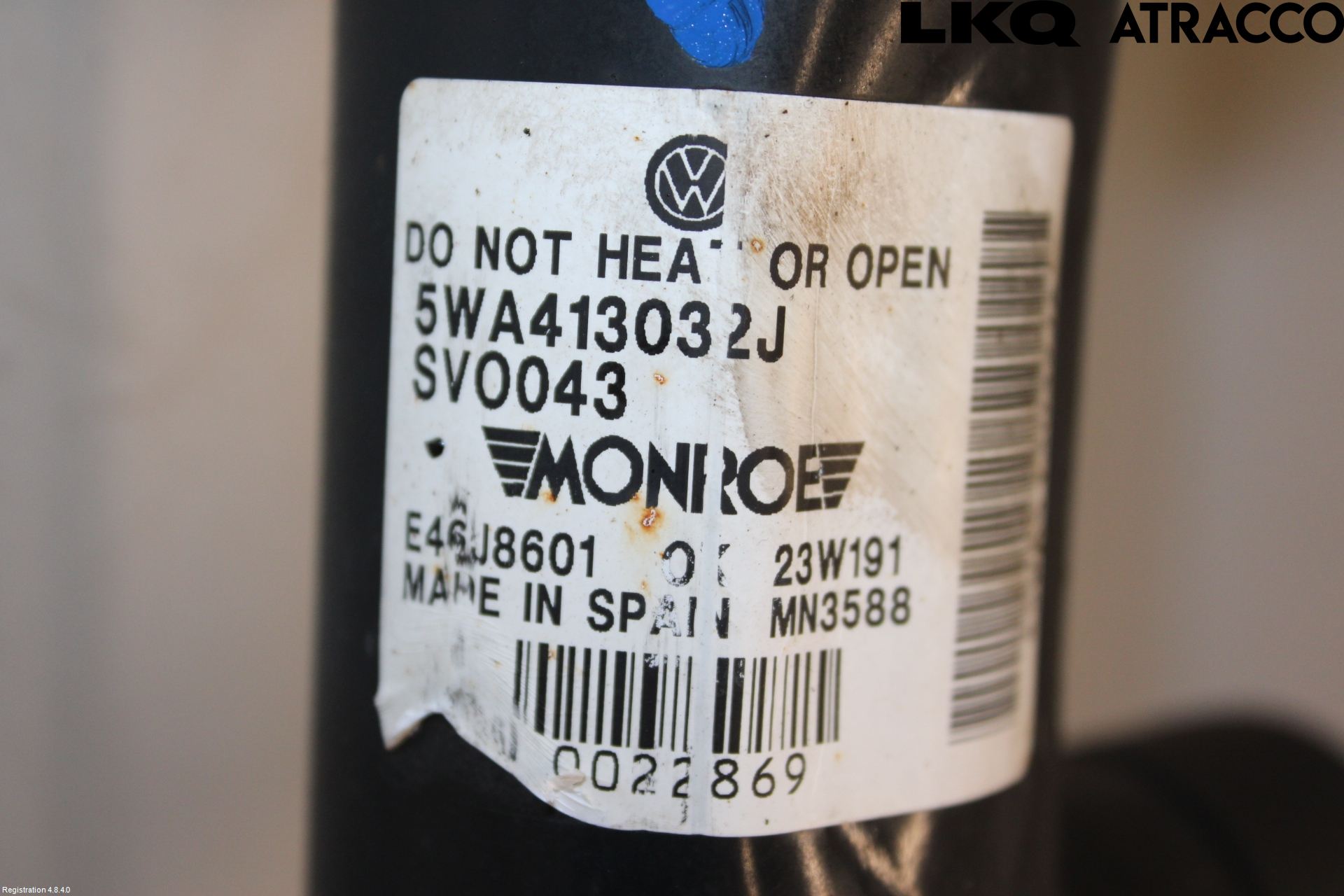 Skoda OCTAVIA (5E) 13-20 Fjäderben Fram Vänster