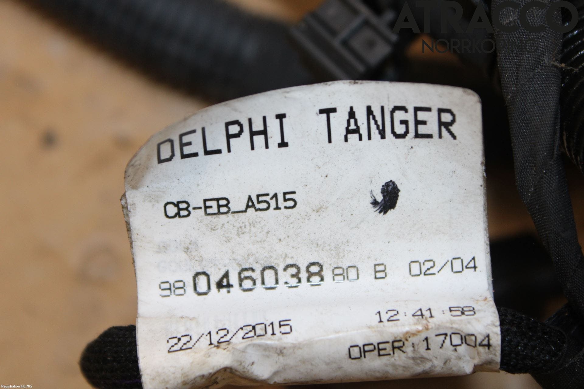 Citroen C3 10-17 Batterikabel