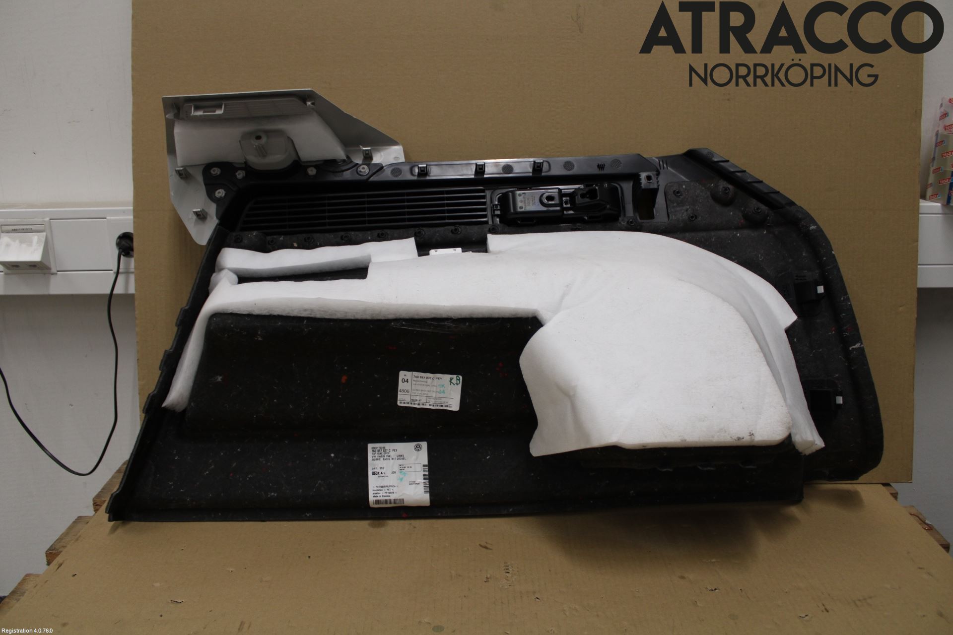Volkswagen VW TOUAREG CR 18- Inrbagagerumklädsel-Golv
