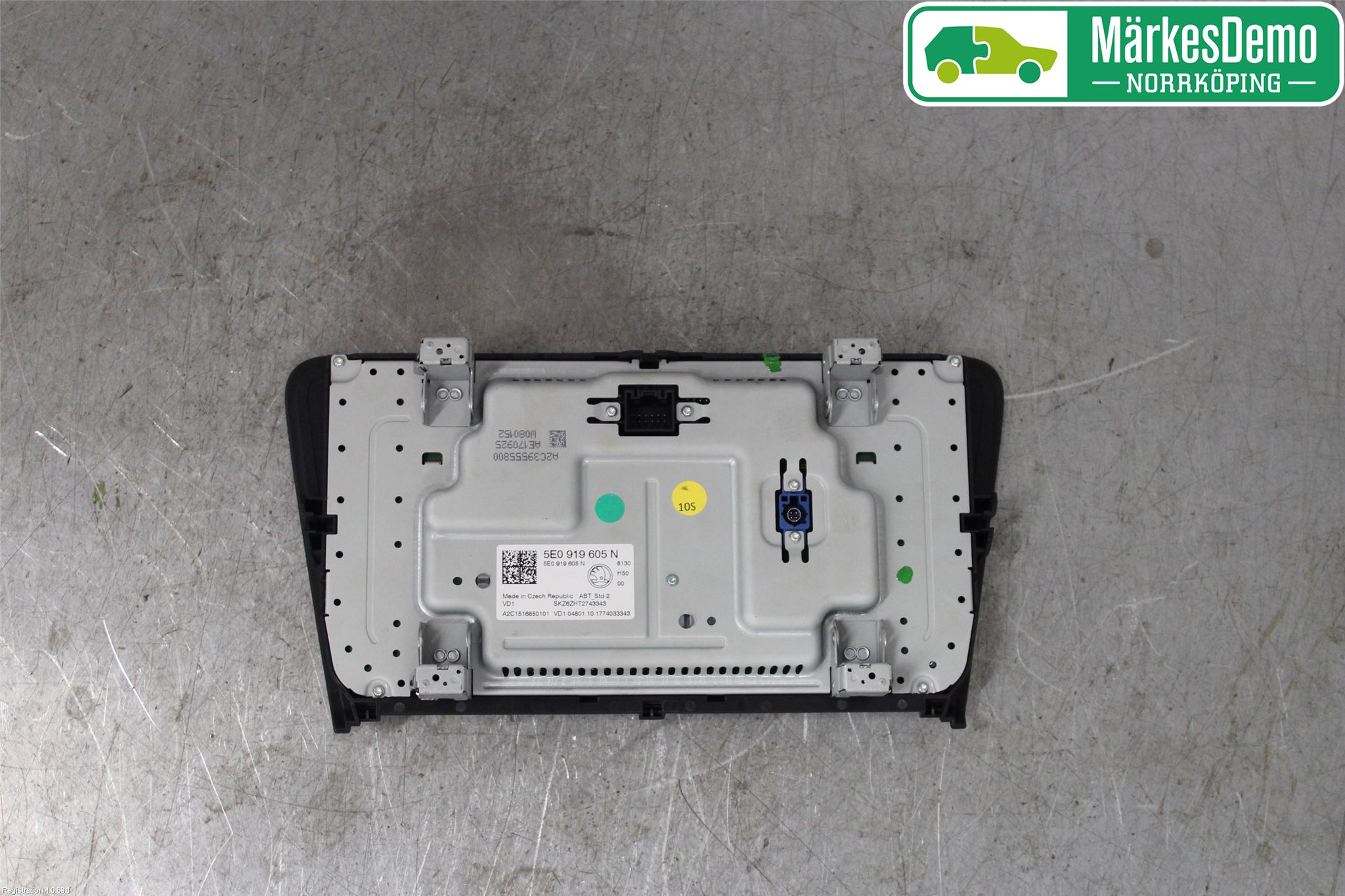 Skoda OCTAVIA (5E) 13-20 Multifunktionsdisplay