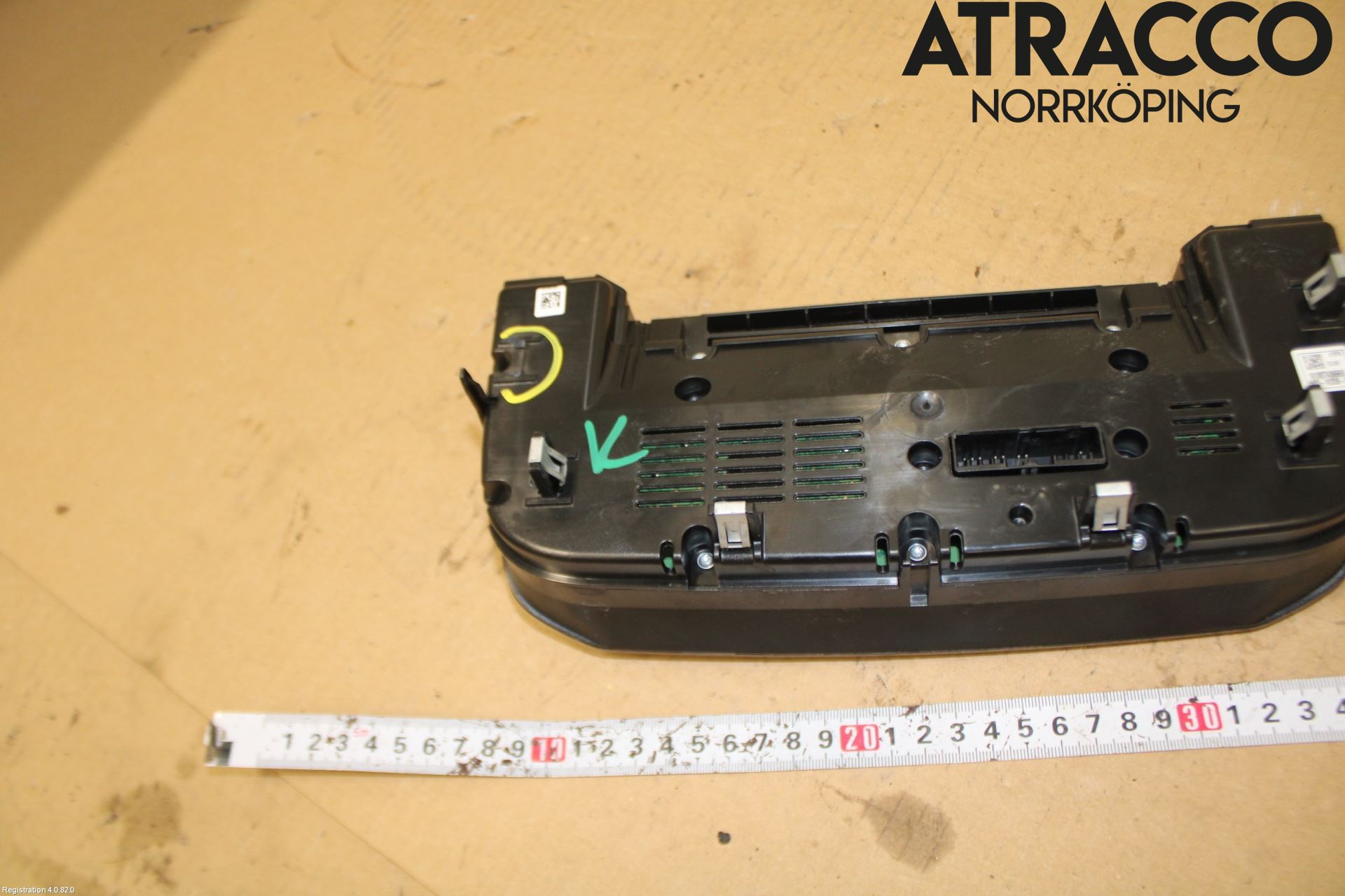 Jaguar F-PACE Värmereglage