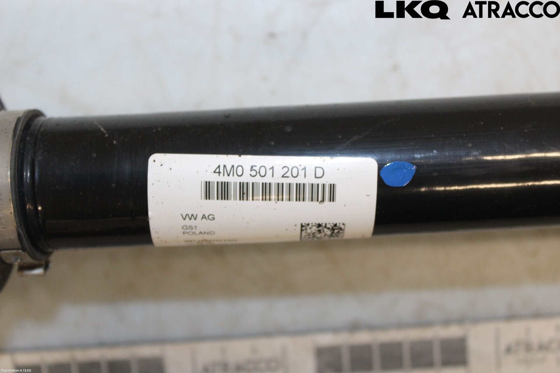 Volkswagen VW TOUAREG CR 18- Drivaxel Bak Höger