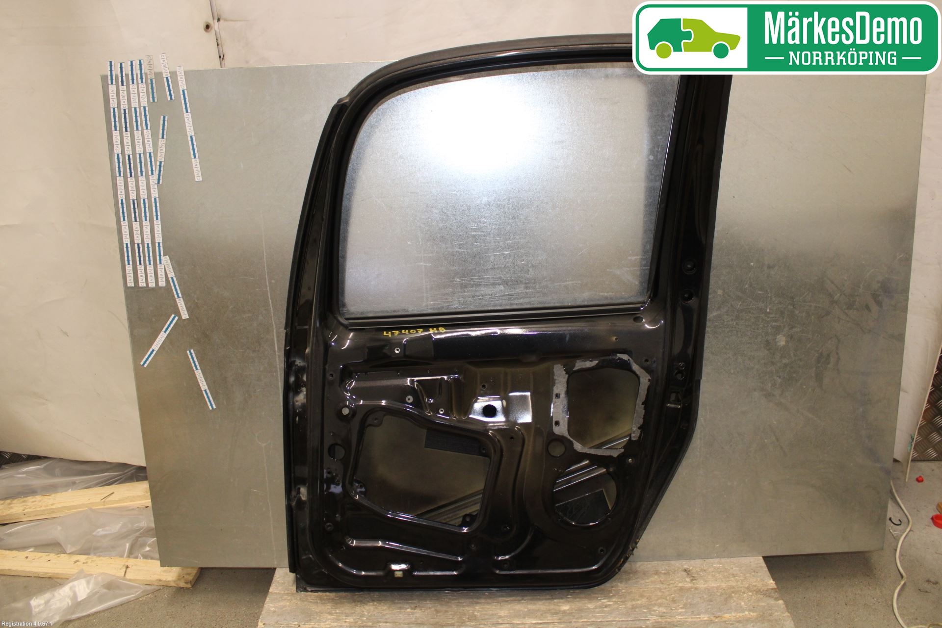 Skoda ROOMSTER Dörr Bak Höger