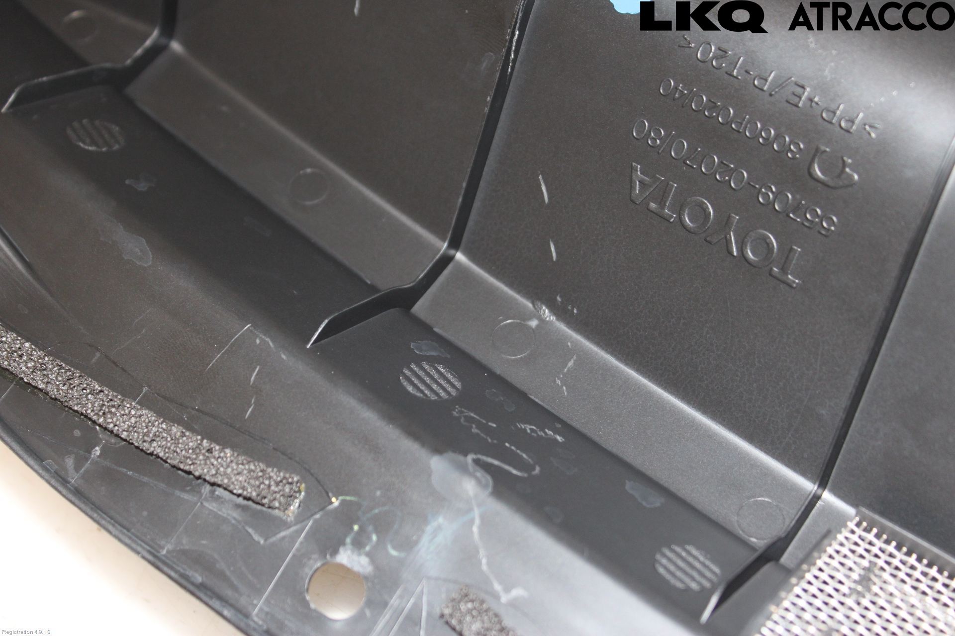 Toyota COROLLA 02-07 Torpedplåt-Torpedplast