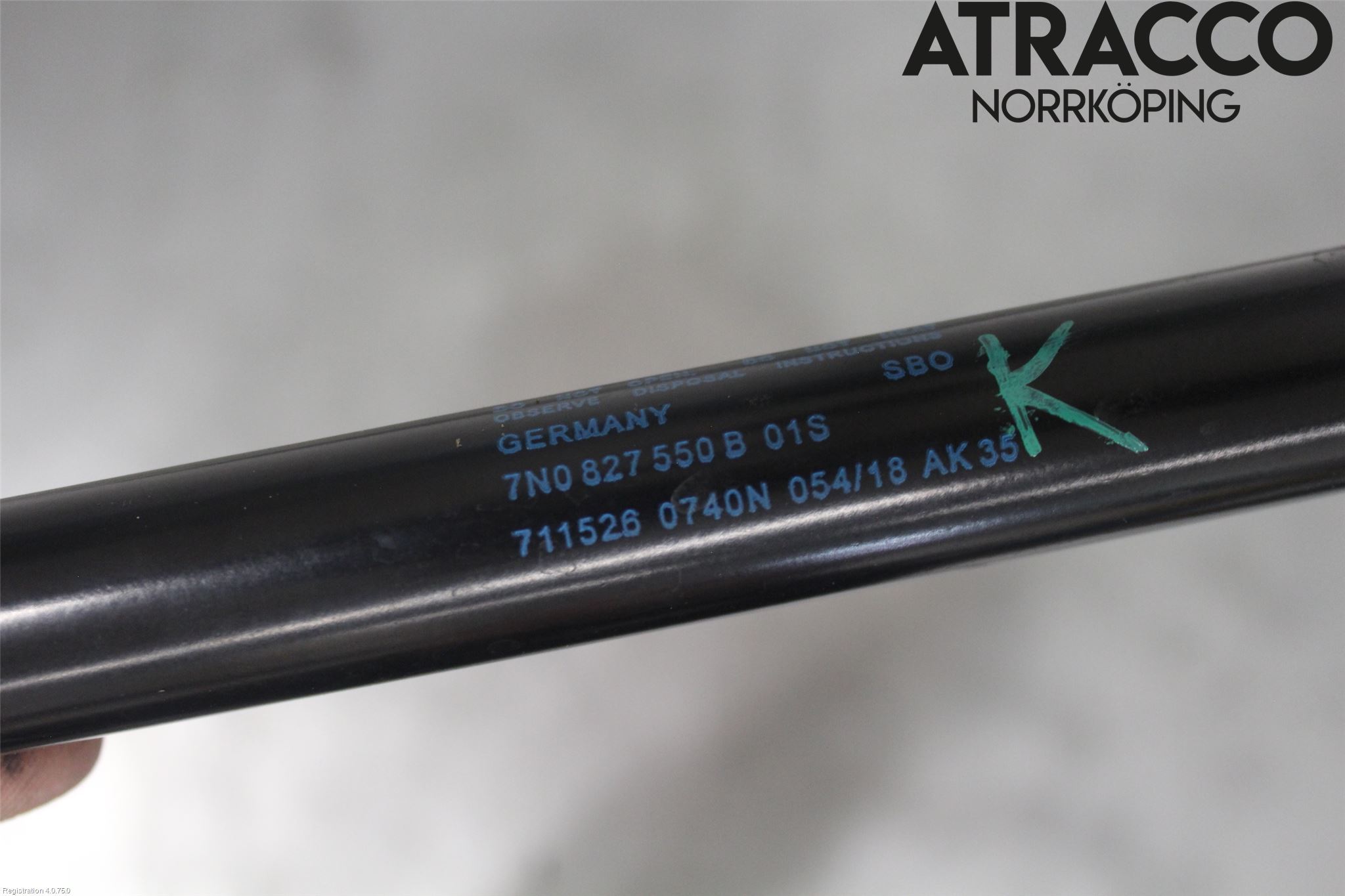 Seat ALHAMBRA 11- Gasfjäder Baklucka