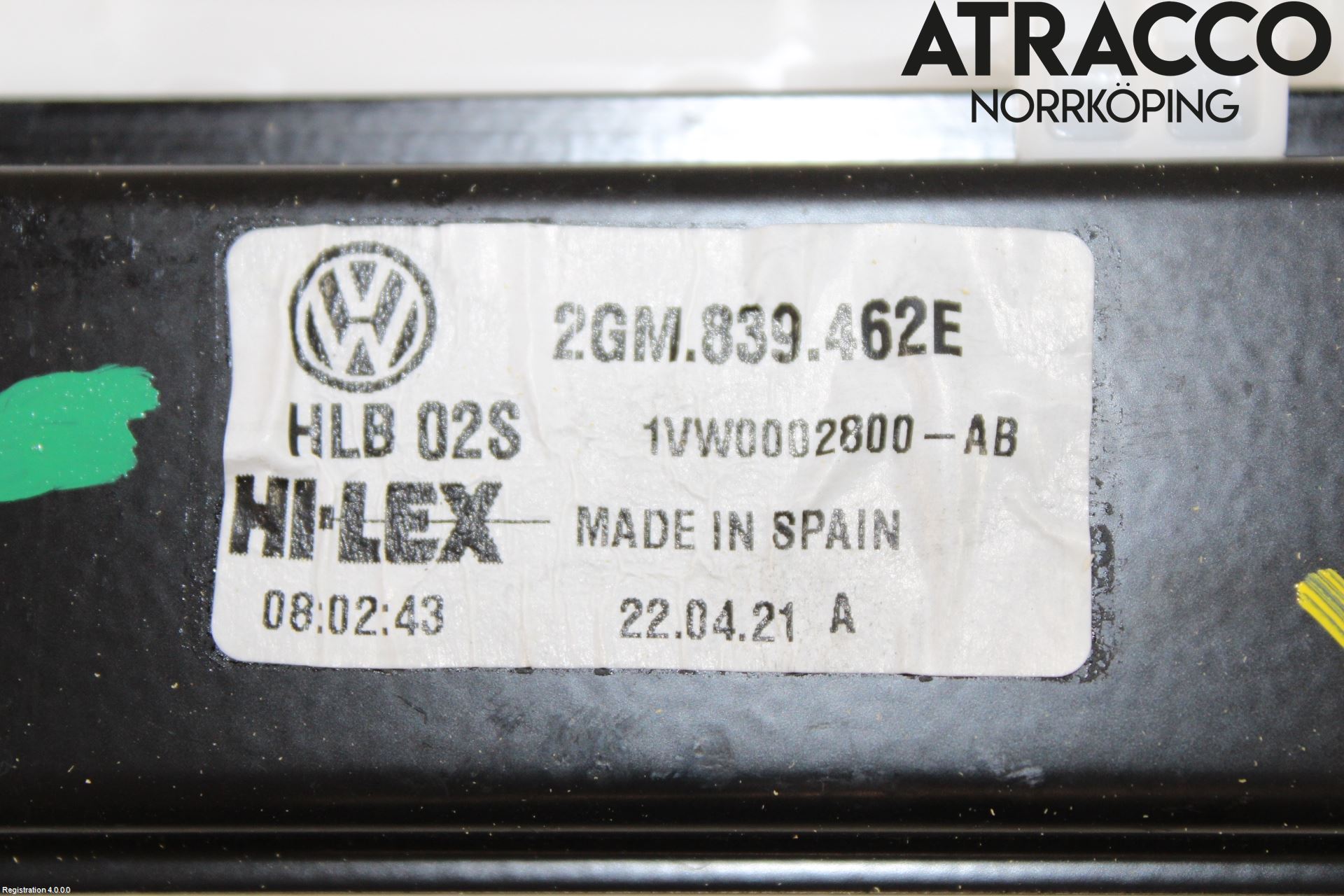 Volkswagen VW T-CROSS 19- Fönsterhiss El Kompl