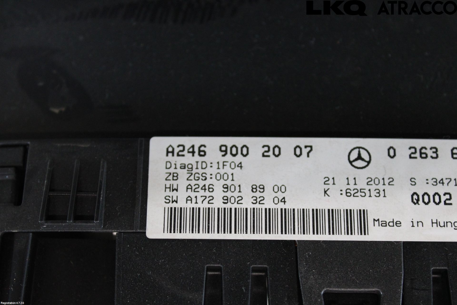 Mercedes-Benz MB B-KLASS (W246/W242) 12-19 Instrument Komb