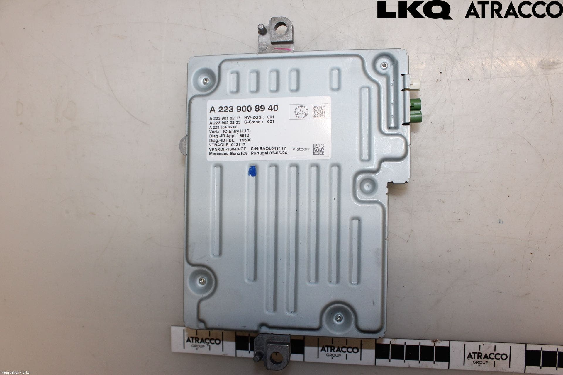 Mercedes-Benz MB EQE (V295) 22- Styrenhet Hastighetsmätargivare