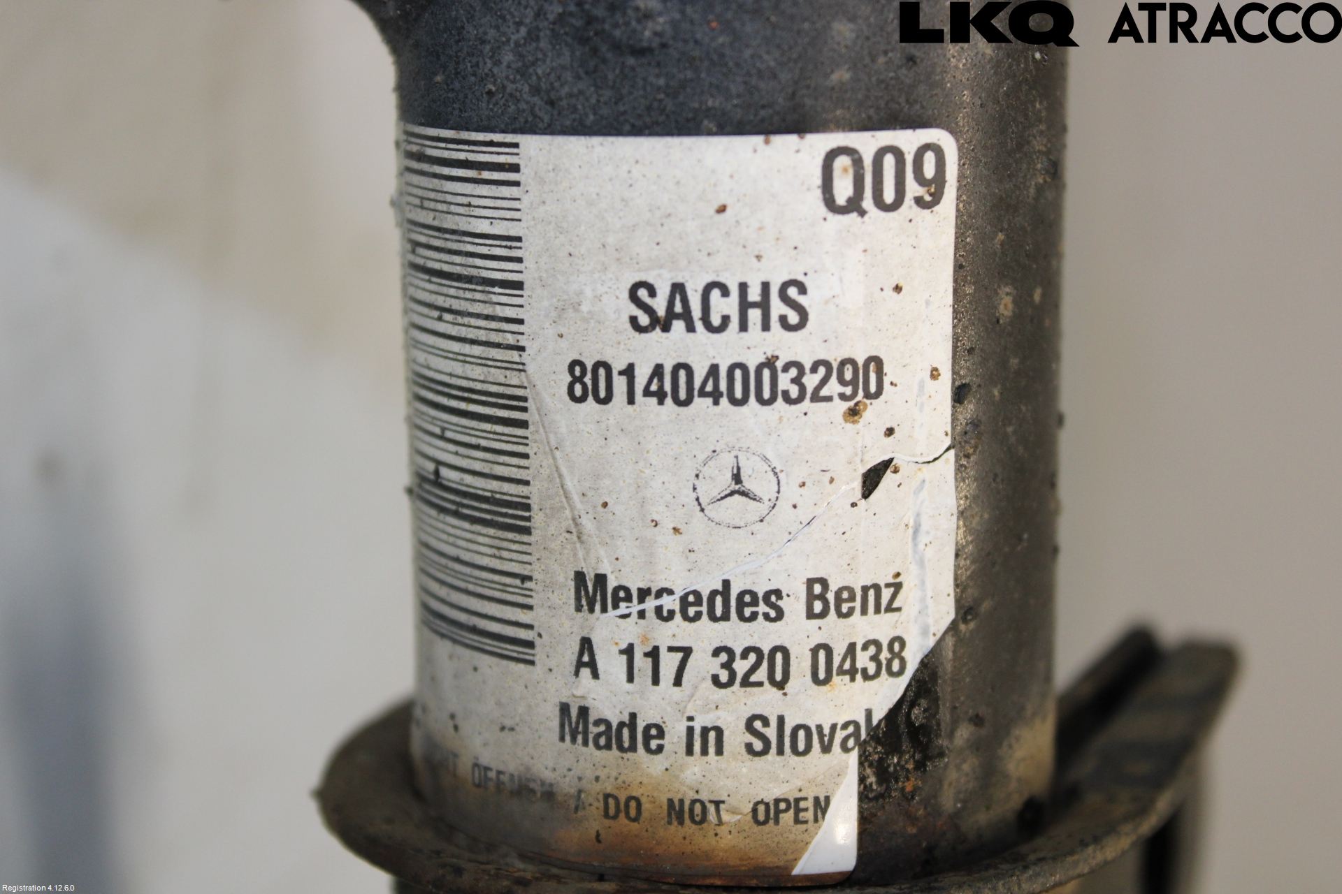 Mercedes-Benz MB A-KLASS (W176) 13-18 Fjäderben Fram Höger