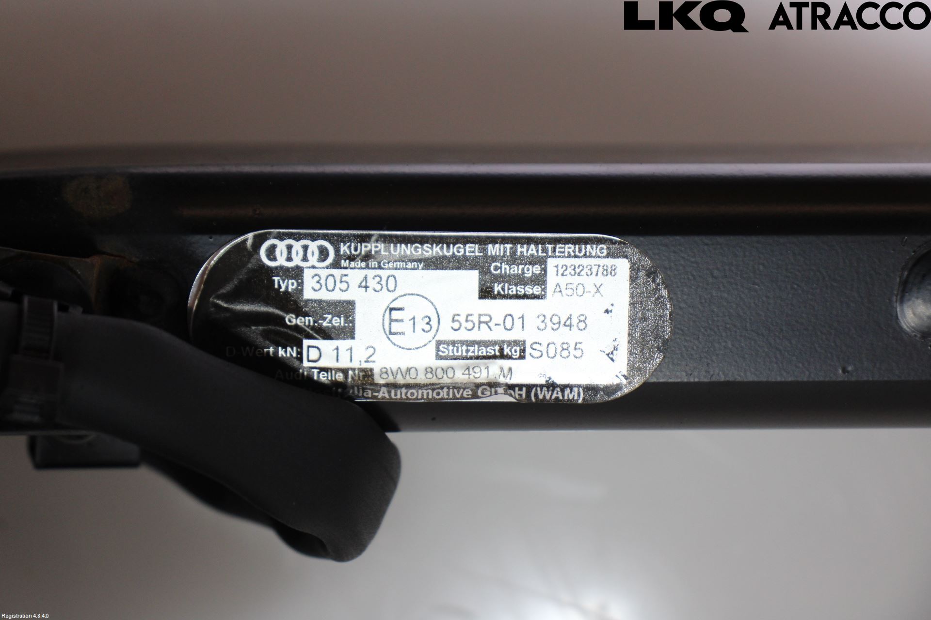 Audi A4/S4 B9 20- Dragkrok