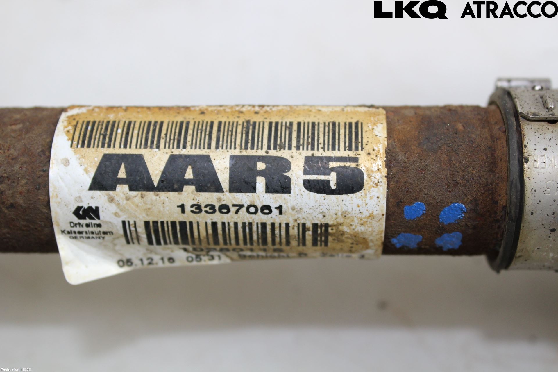 Opel ASTRA K 16-22 Drivaxel Fram Vänster