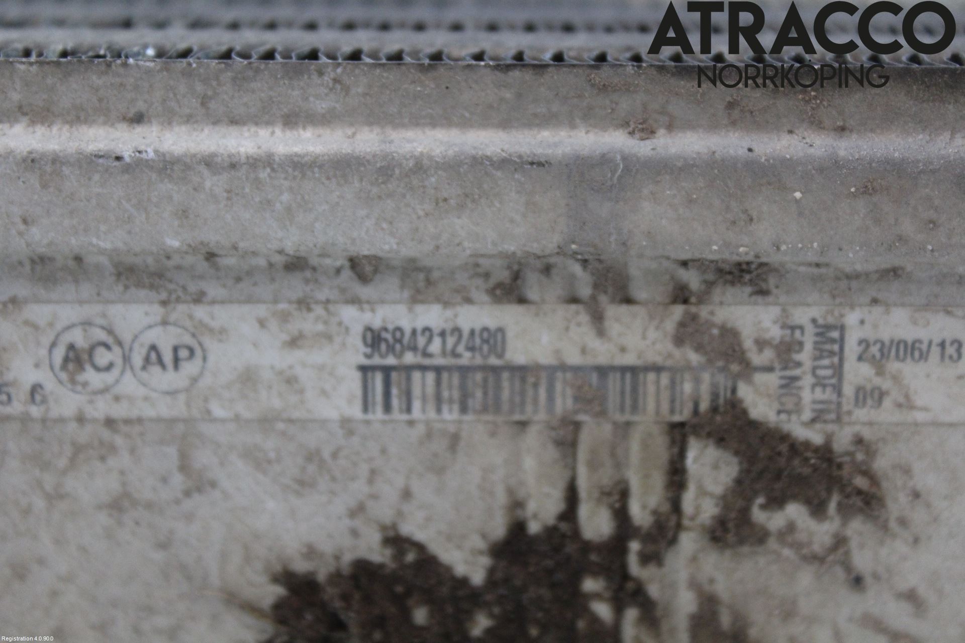 Citroen BERLINGO 08-18 Laddluft-Intercooler Kyl