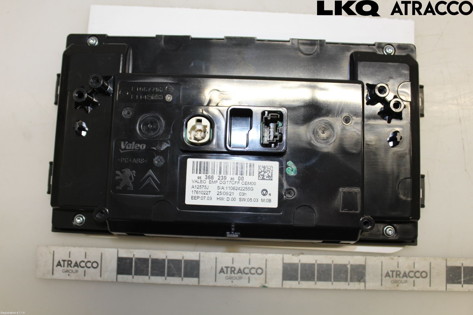 Opel CORSA F, CORSA-E 20- Bildskärm