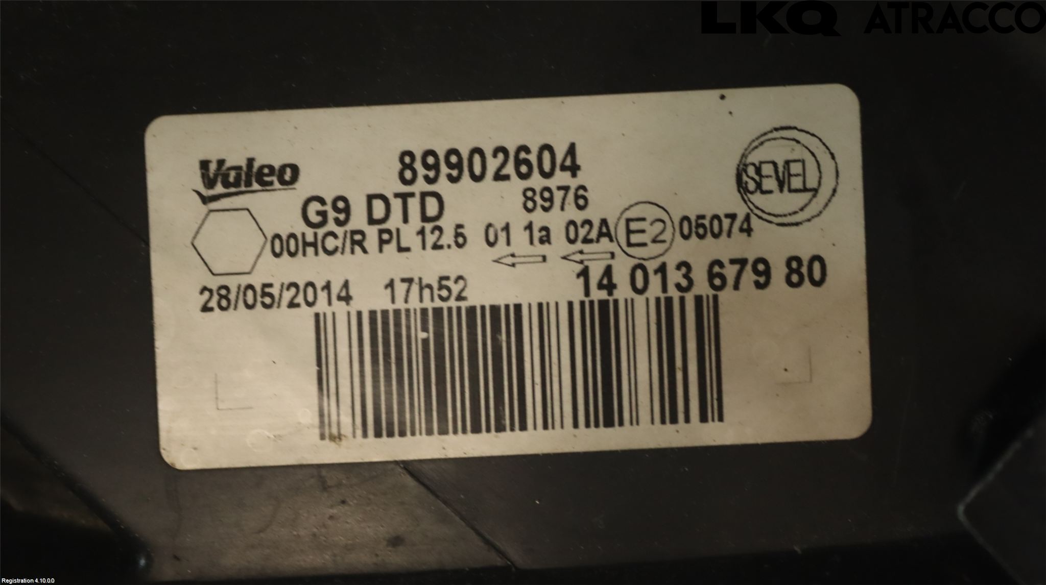Toyota PROACE I 13-16 Strålkastare Höger
