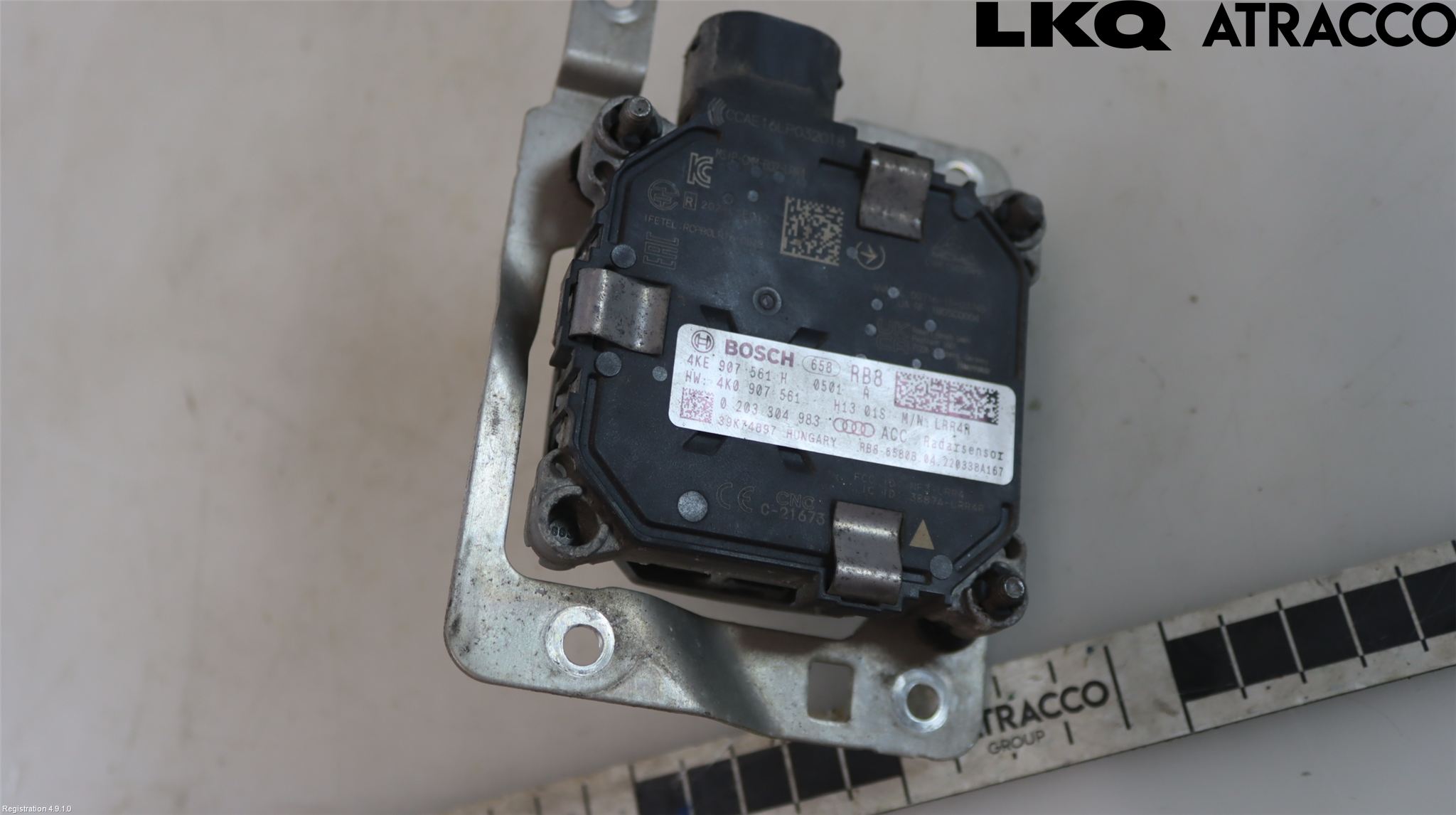 Audi E-TRON, S GE 19- Styrenhet Farthållare