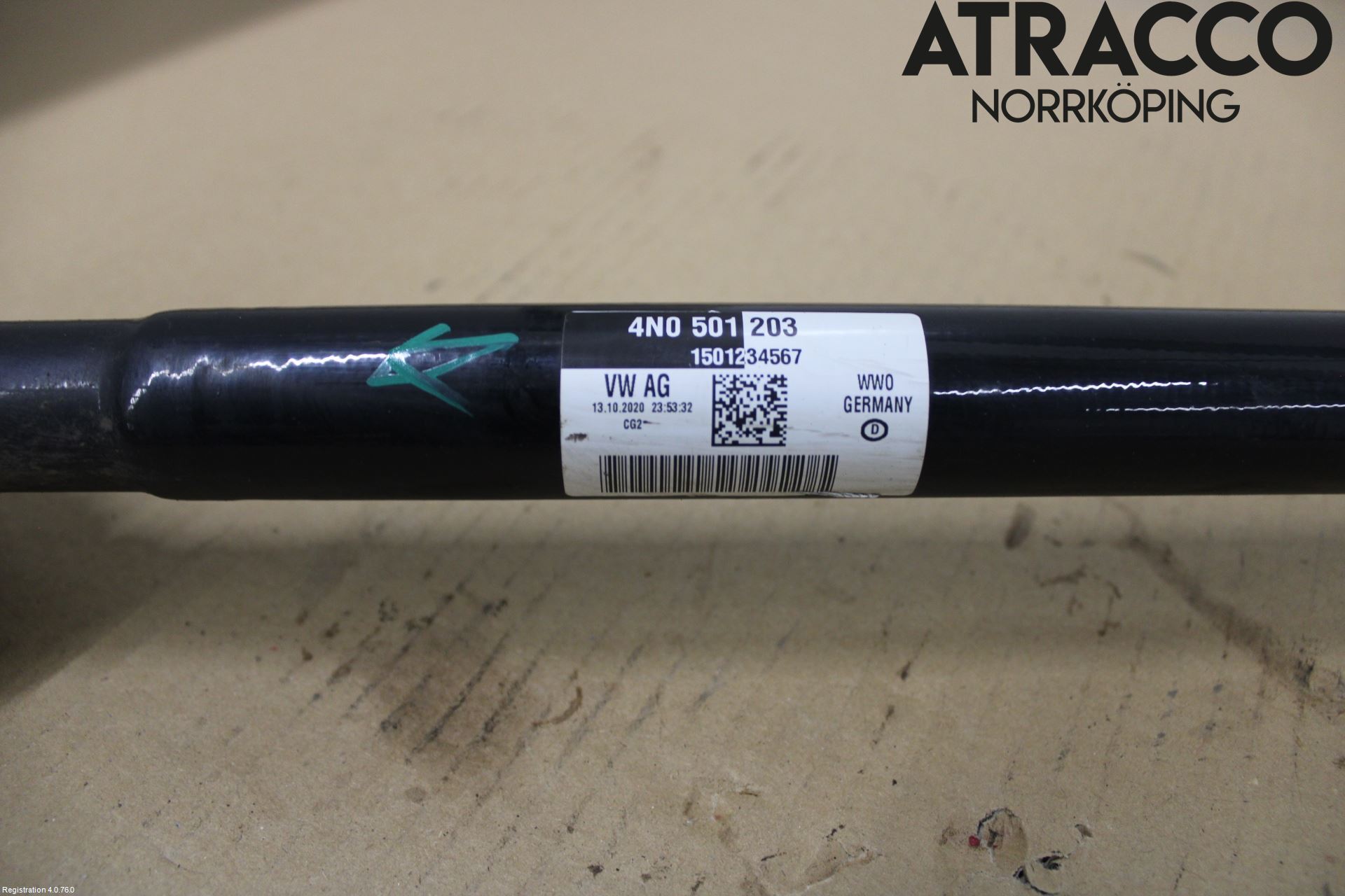 Audi A6 F2/C8 19- Drivaxel Bak Vänster