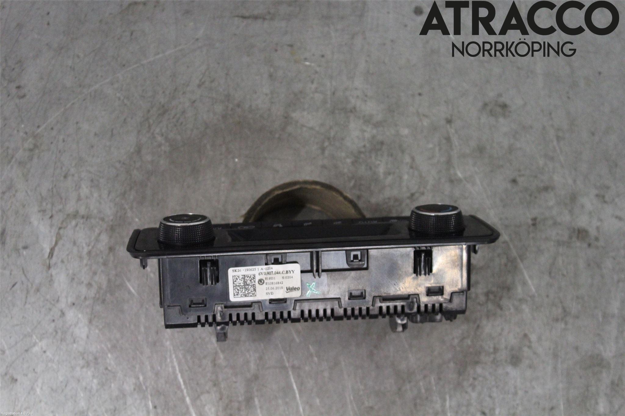 Skoda FABIA 15-21 Värmereglage