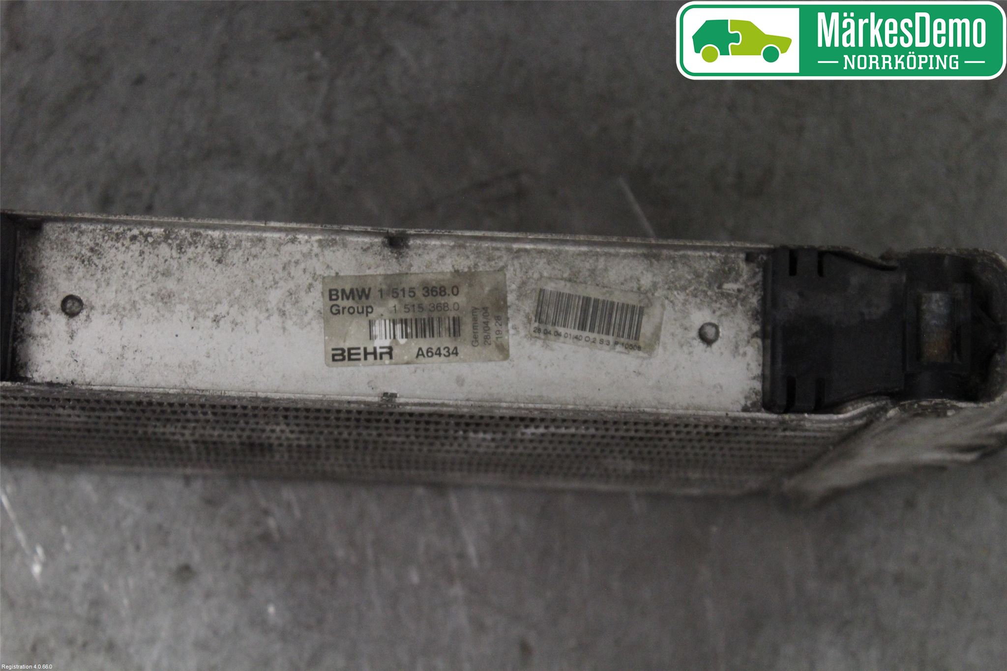 Mini COUPE R50/53 01-06 Laddluft-Intercooler Kyl