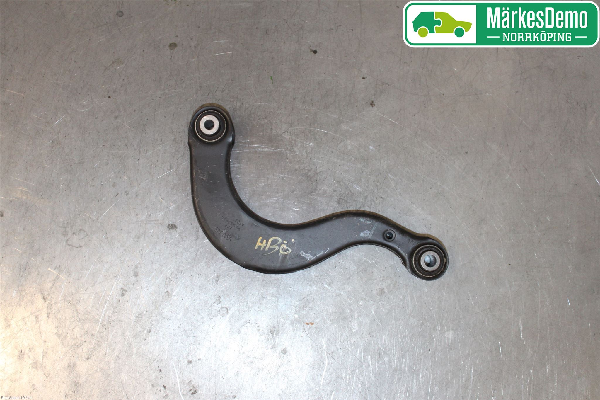 Audi A3/S3 8V 13-20 Bärarm Bak Övre Höger