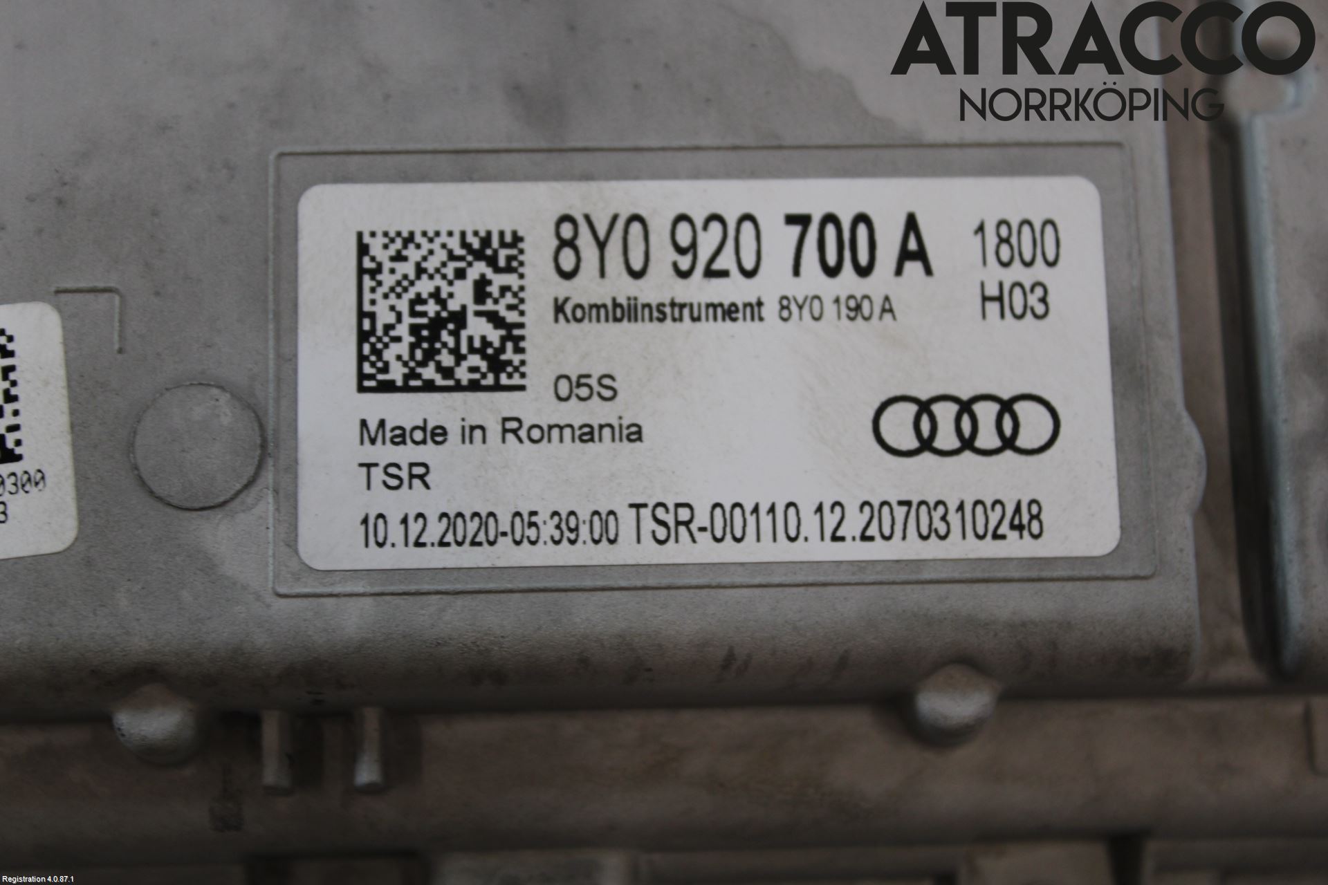 Audi A3/S3 8Y 21- Instrument Komb