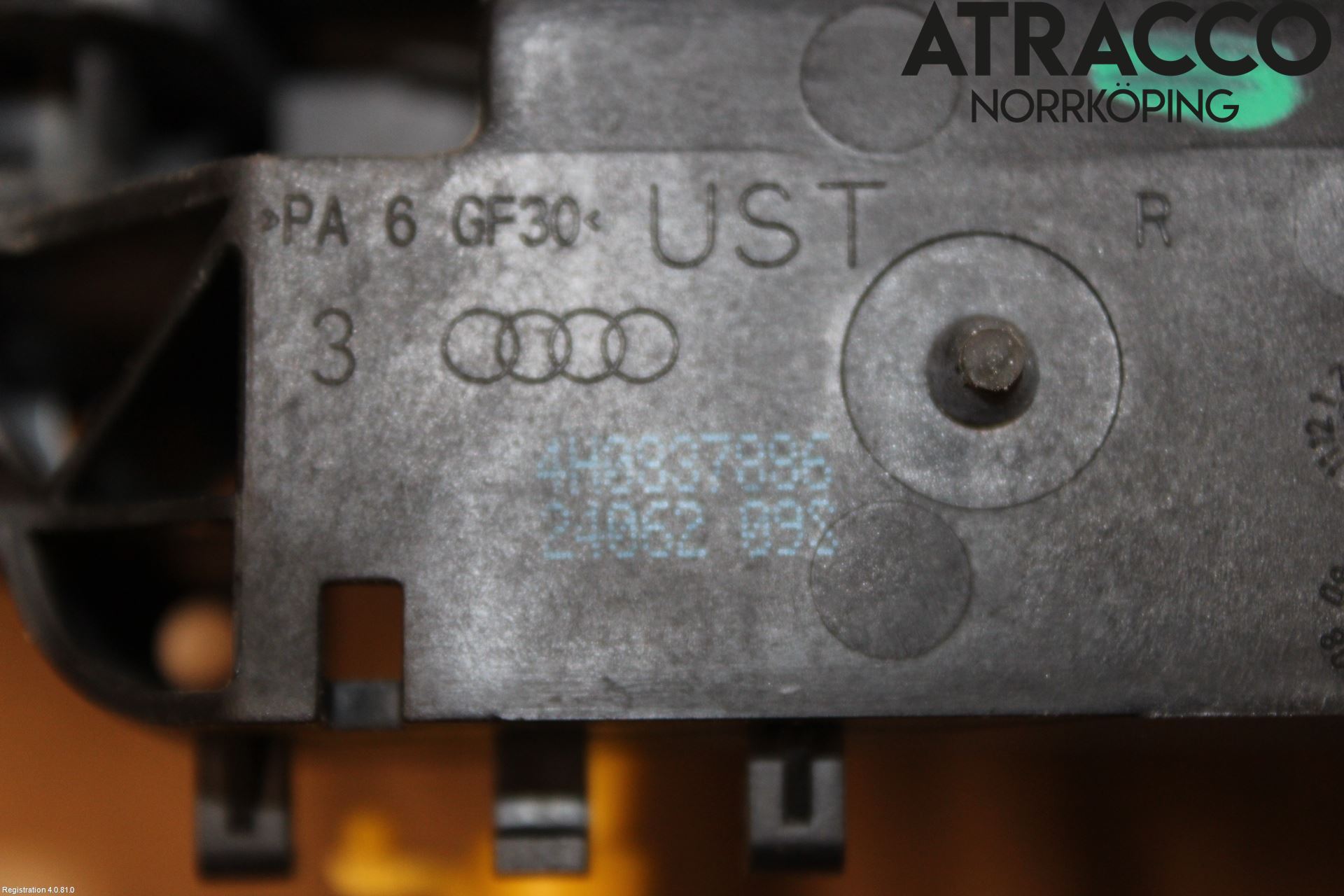 Audi A6/S6 4G 11-18 Dörrhandtag Yttre Hö