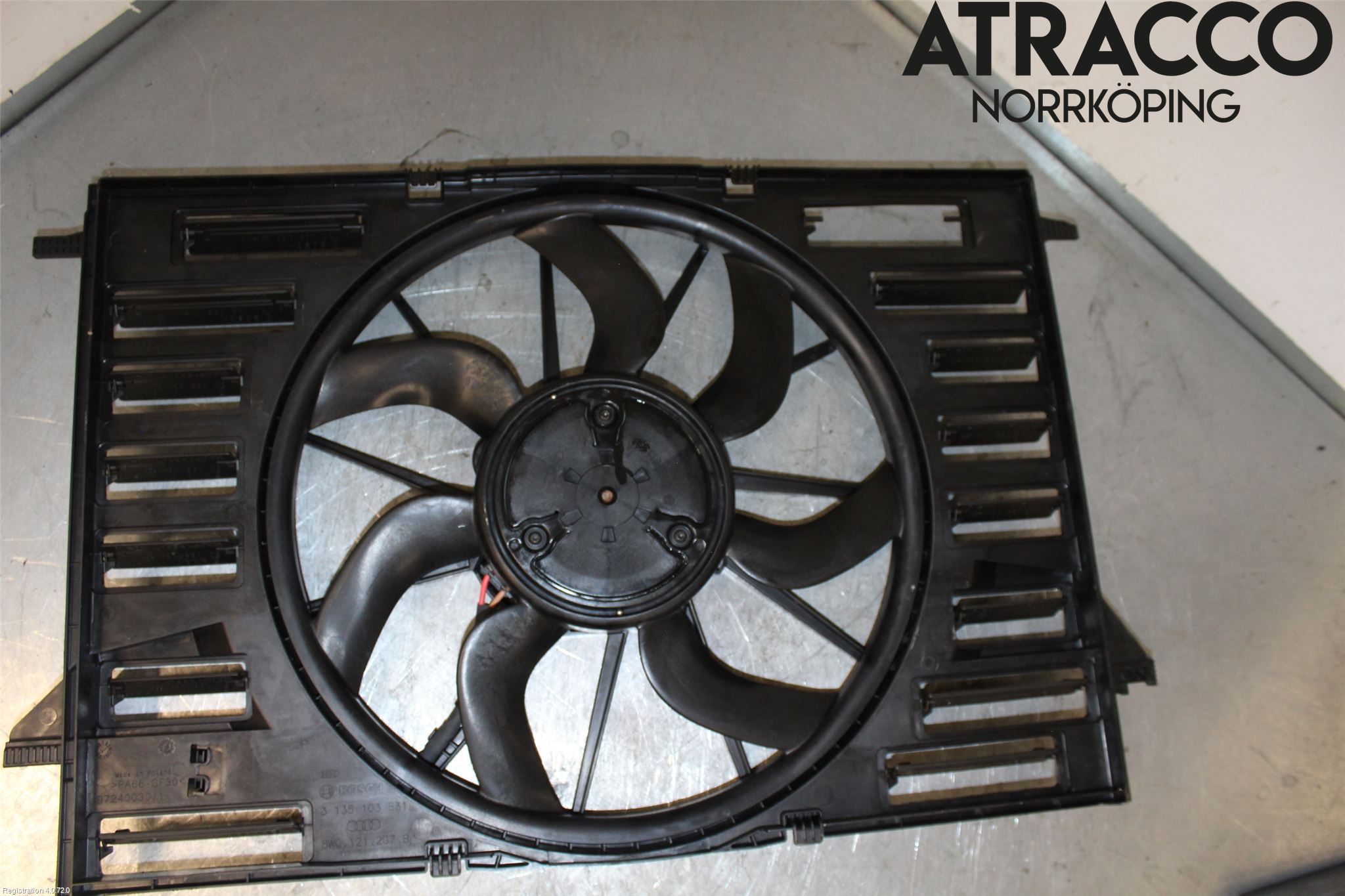 Audi A4/S4 B9 16-19 Kylfläkt El