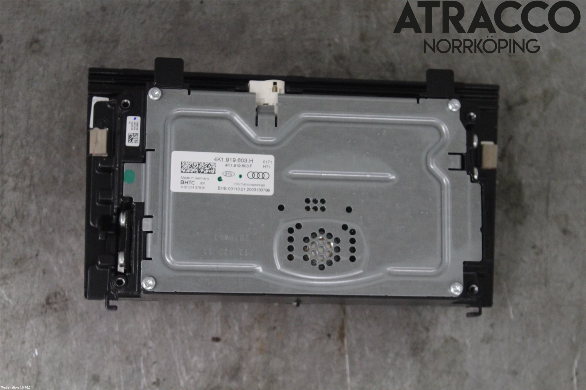 Audi A6 F2/C8 19- Bildskärm