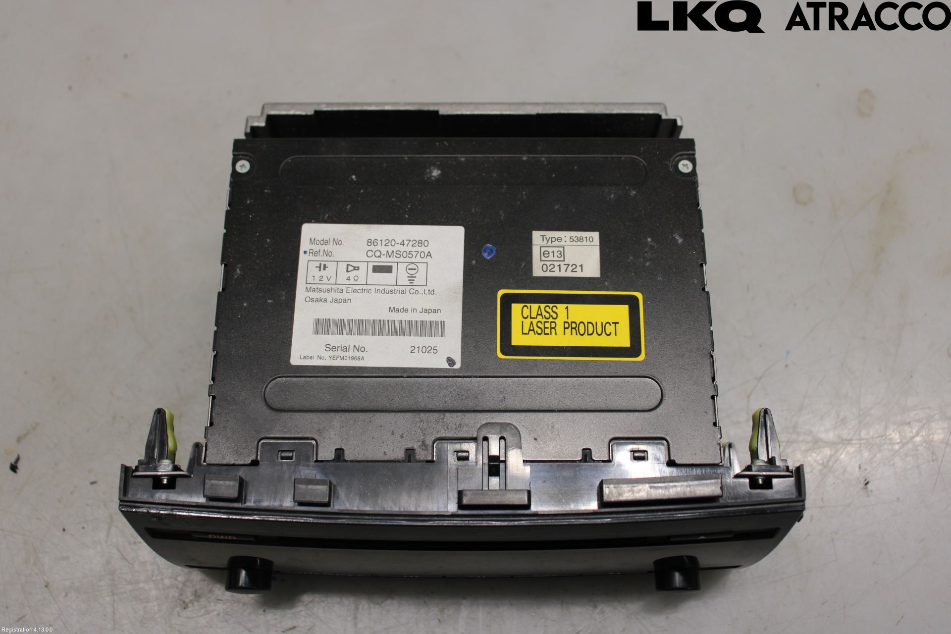 Toyota PRIUS NWH20 04-08 Cd Radio - Multimediapanel