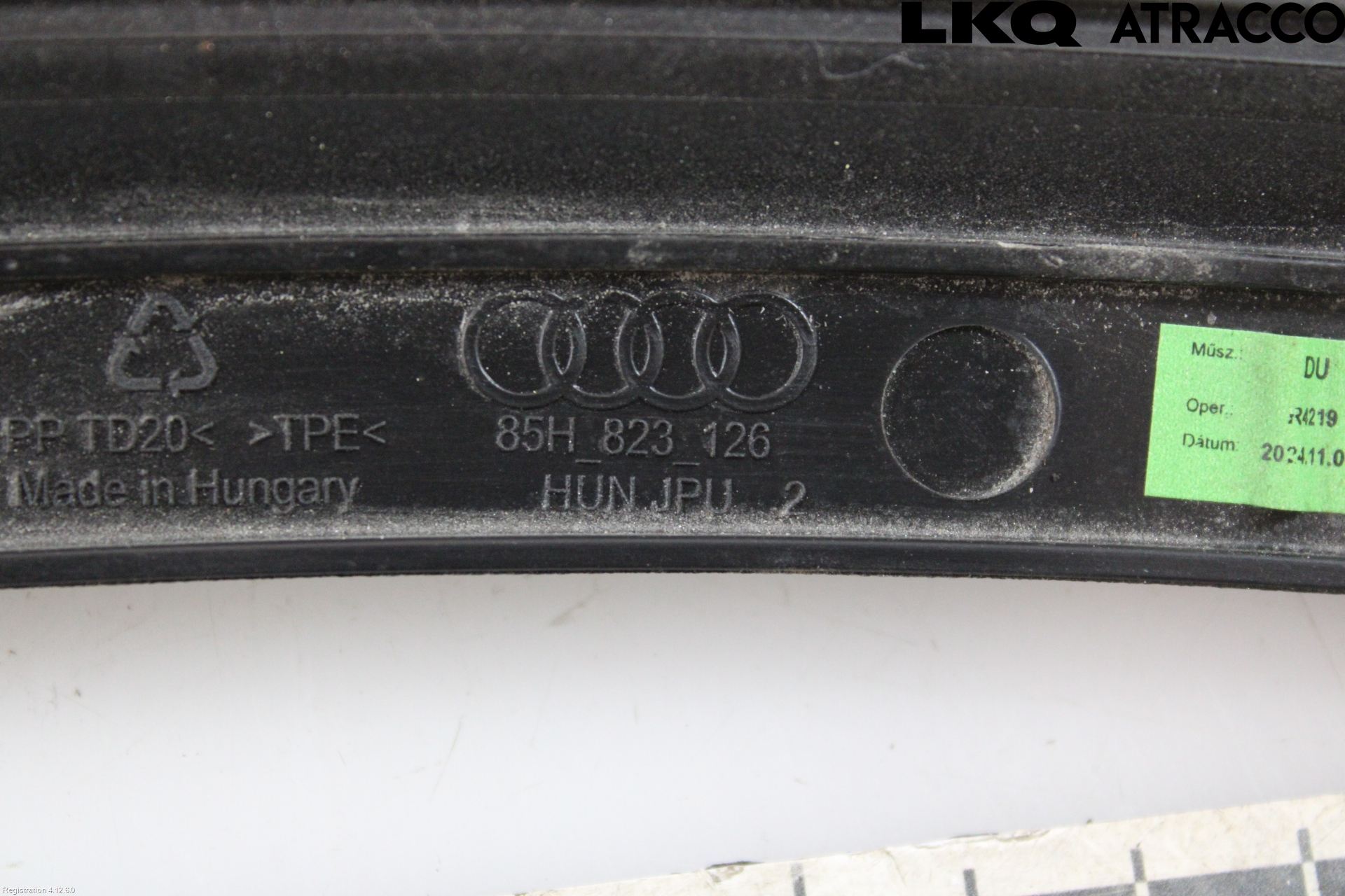 Audi Q6 E-TRON CN 24- List Fram-Huv-Front