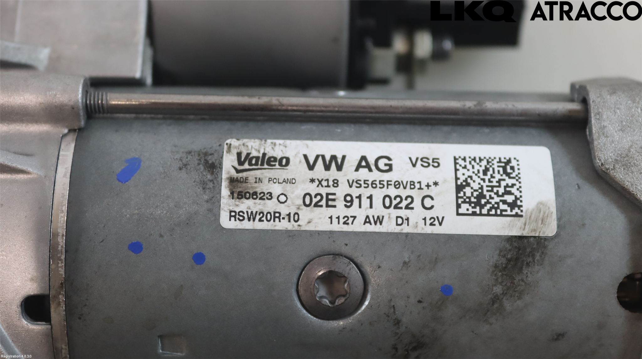 Audi Q3 F3 19- Startmotor Diesel