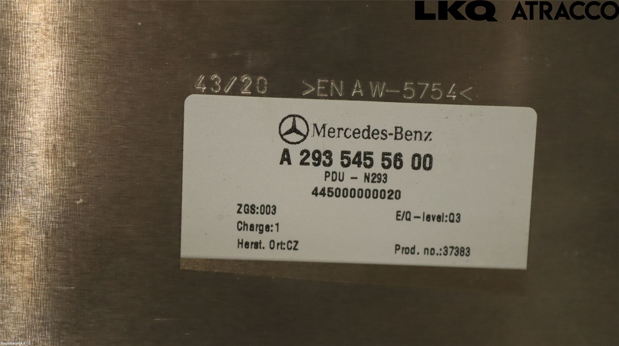 Mercedes-Benz MB EQC (N293) 20- Styrenhet Övrigt