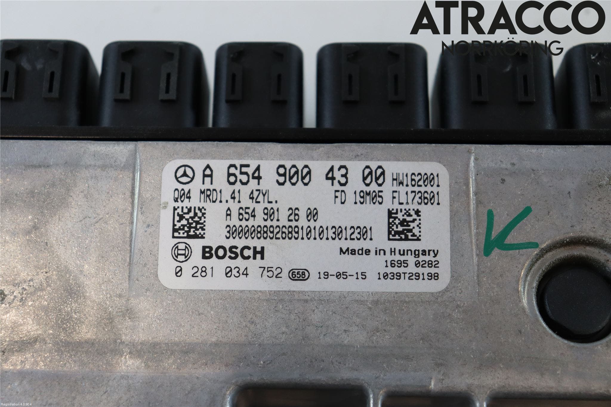 Mercedes-Benz MB C-KLASS (W205) 14-21 Styrenhet Inspump Diesel