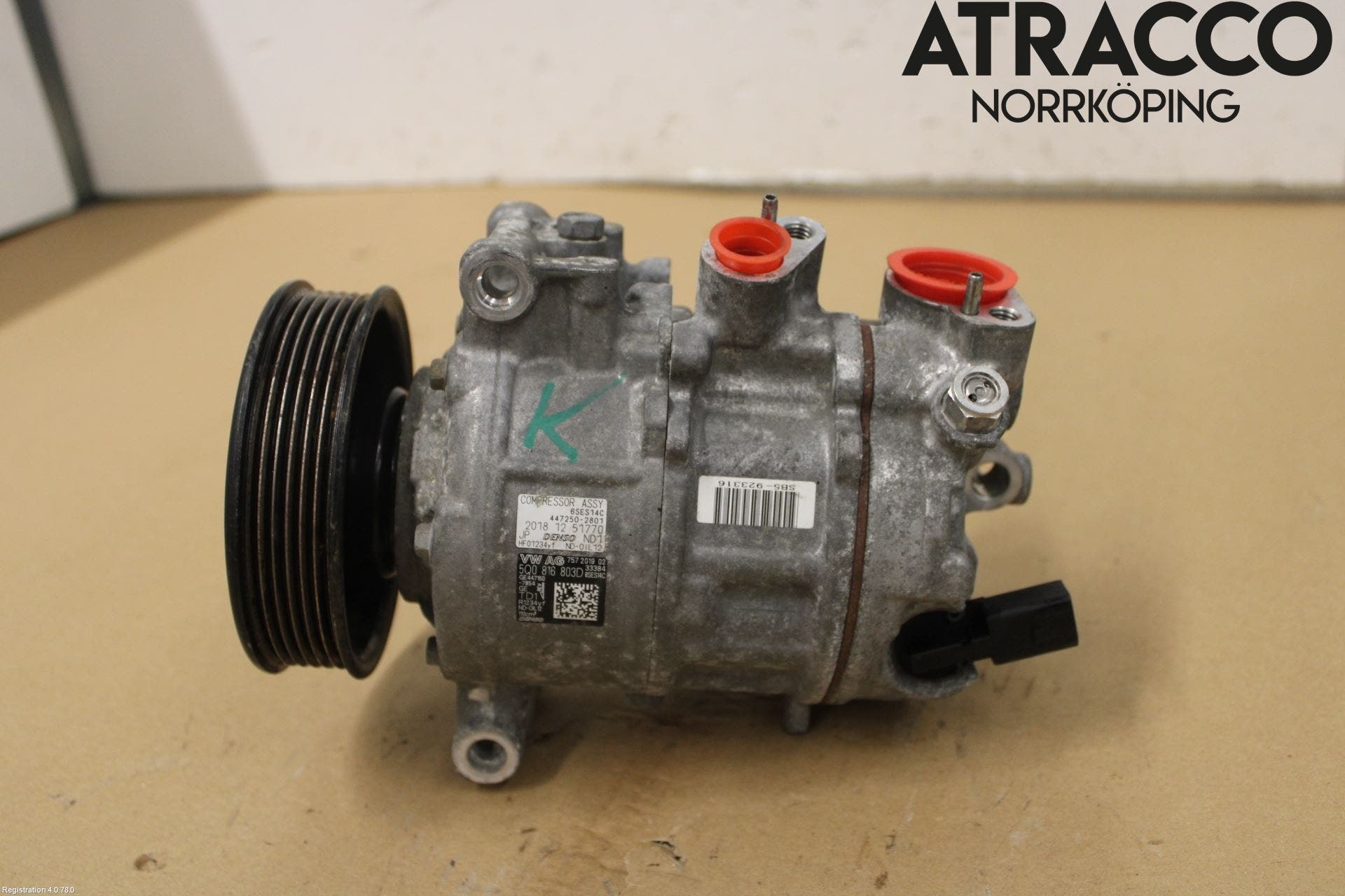 Volkswagen VW TIGUAN 16-24 Ac Kompressor