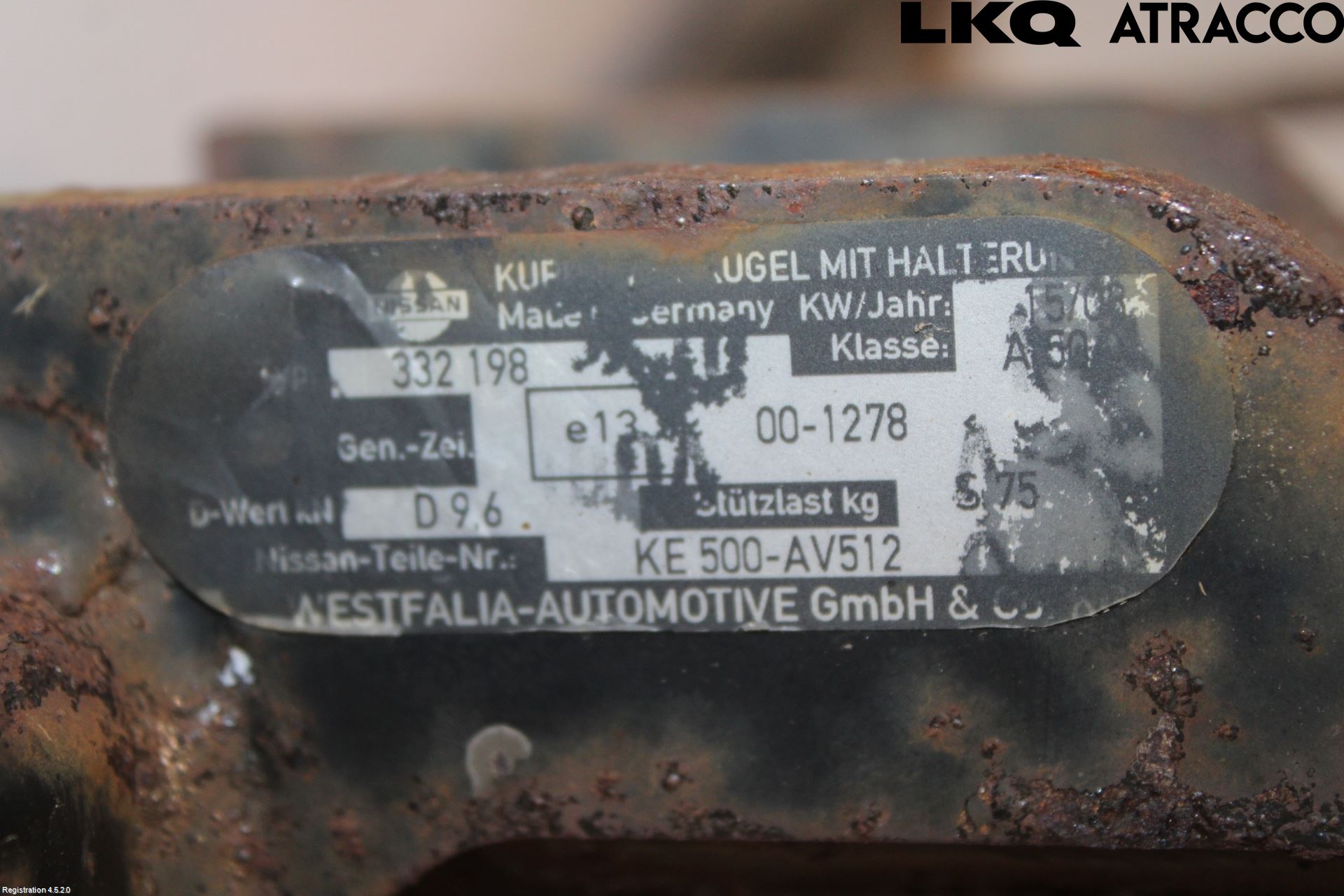 Nissan PRIMERA 02-07 Dragkrok