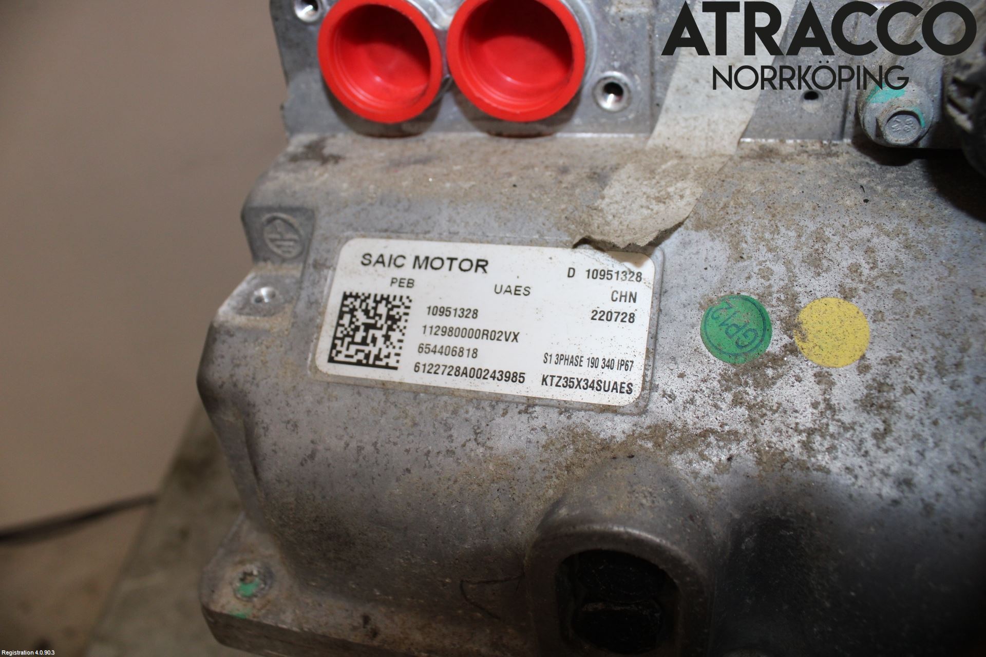 MG MARVEL R 22- Motor Elektrisk Bak