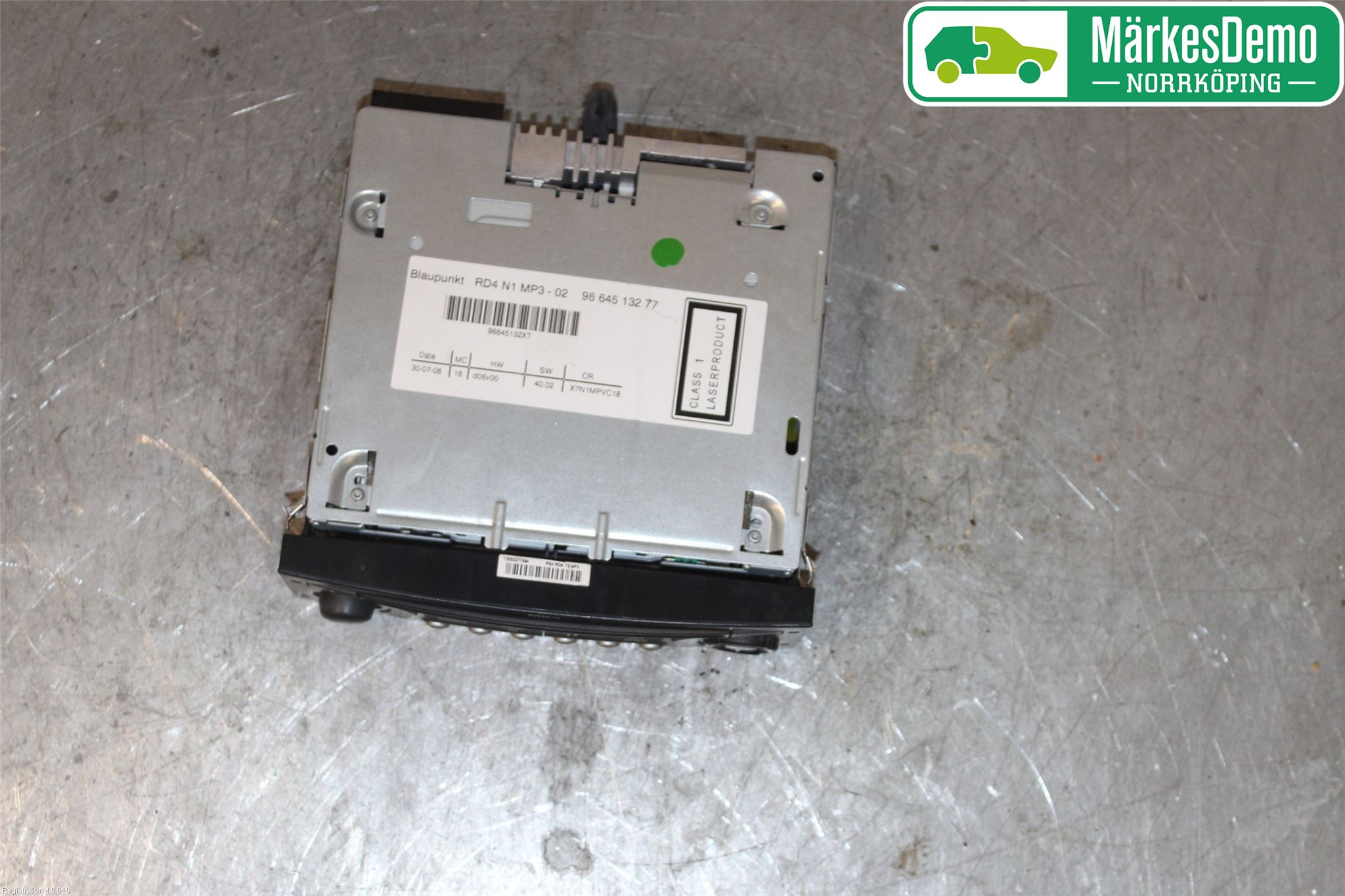 Peugeot PARTNER 08-15 Cd Radio - Multimediapanel