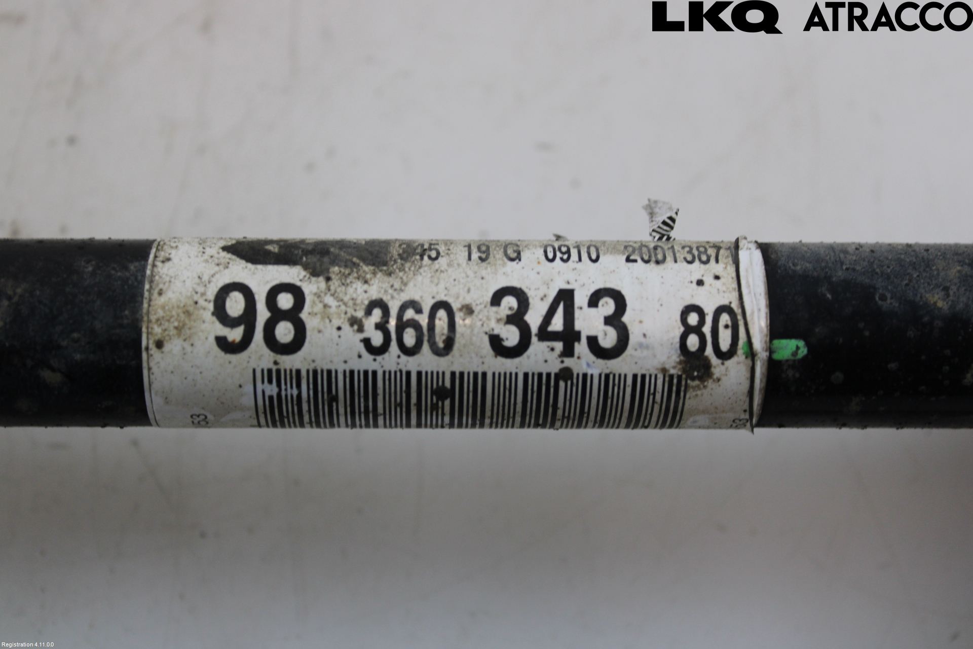 Peugeot 208/E-208 20- Drivaxel Fram Vänster