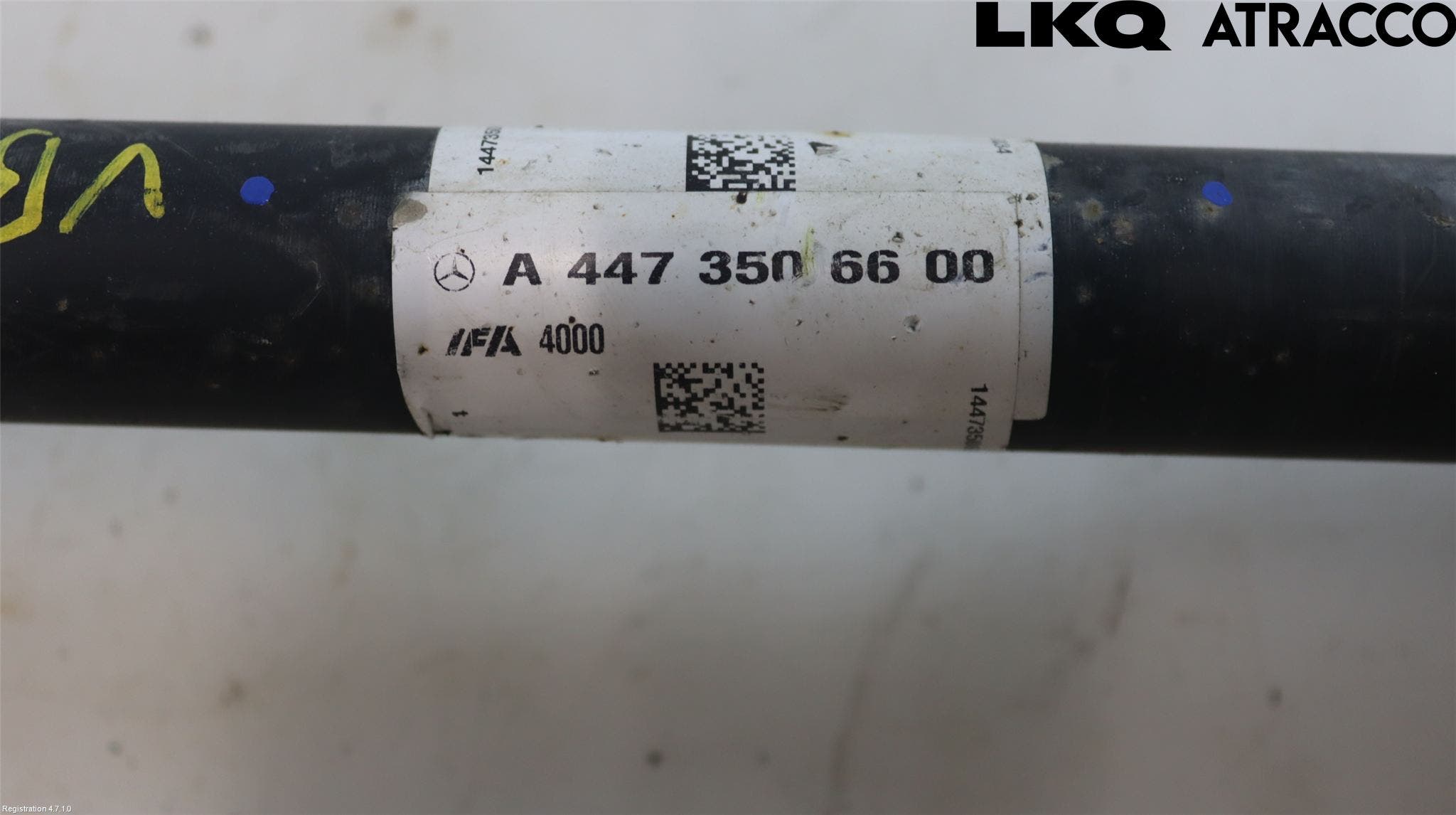 Mercedes-Benz MB VITO/V-KLASS (W640,W447,W448) 14- Drivaxel Bak Vänster