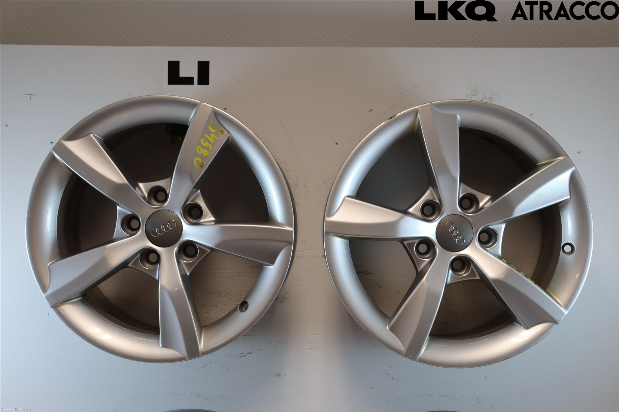 Audi A4/S4 08-11 Fälgsats Aluminium