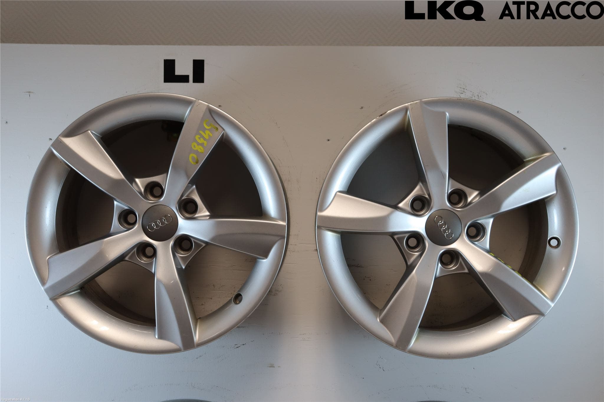 Audi A4/S4 08-11 Fälgsats Aluminium