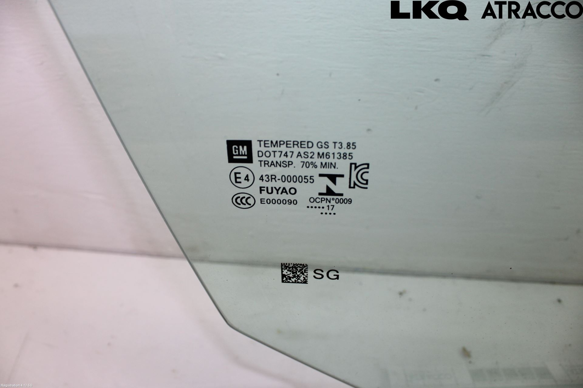 Opel ASTRA K 16-22 Dörruta Fram Höger