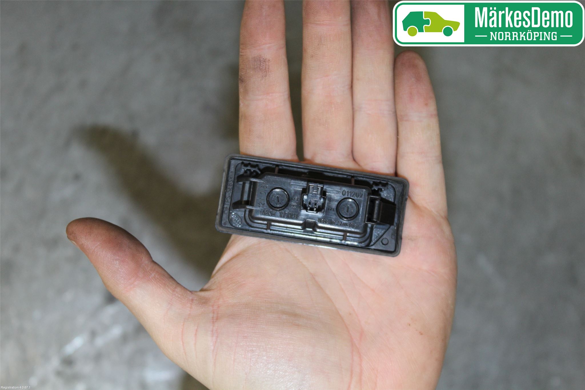 Volkswagen VW PASSAT 11-14 Skylt Belysning