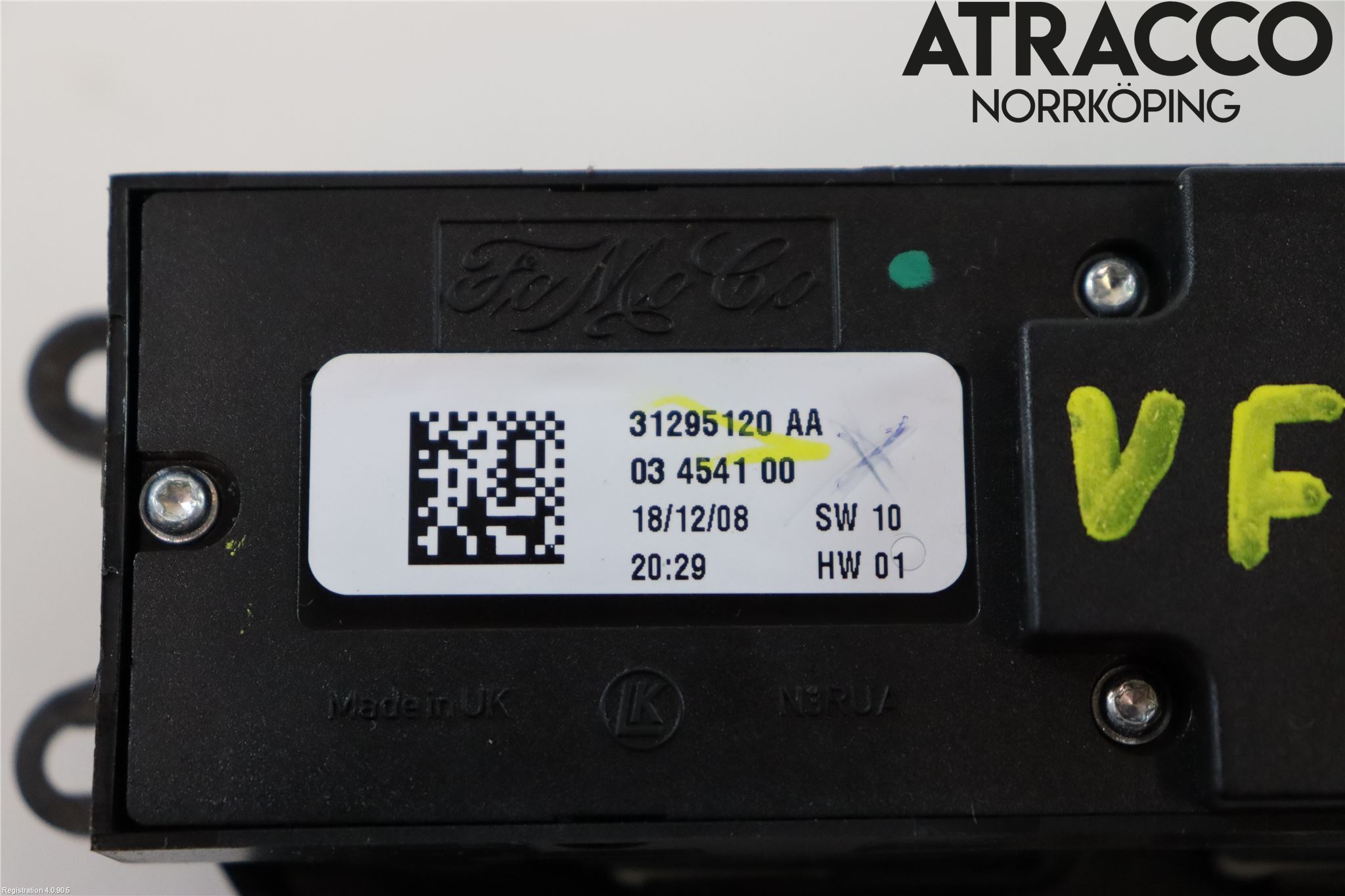 Volvo V50 08-12 Strömställare Elhiss