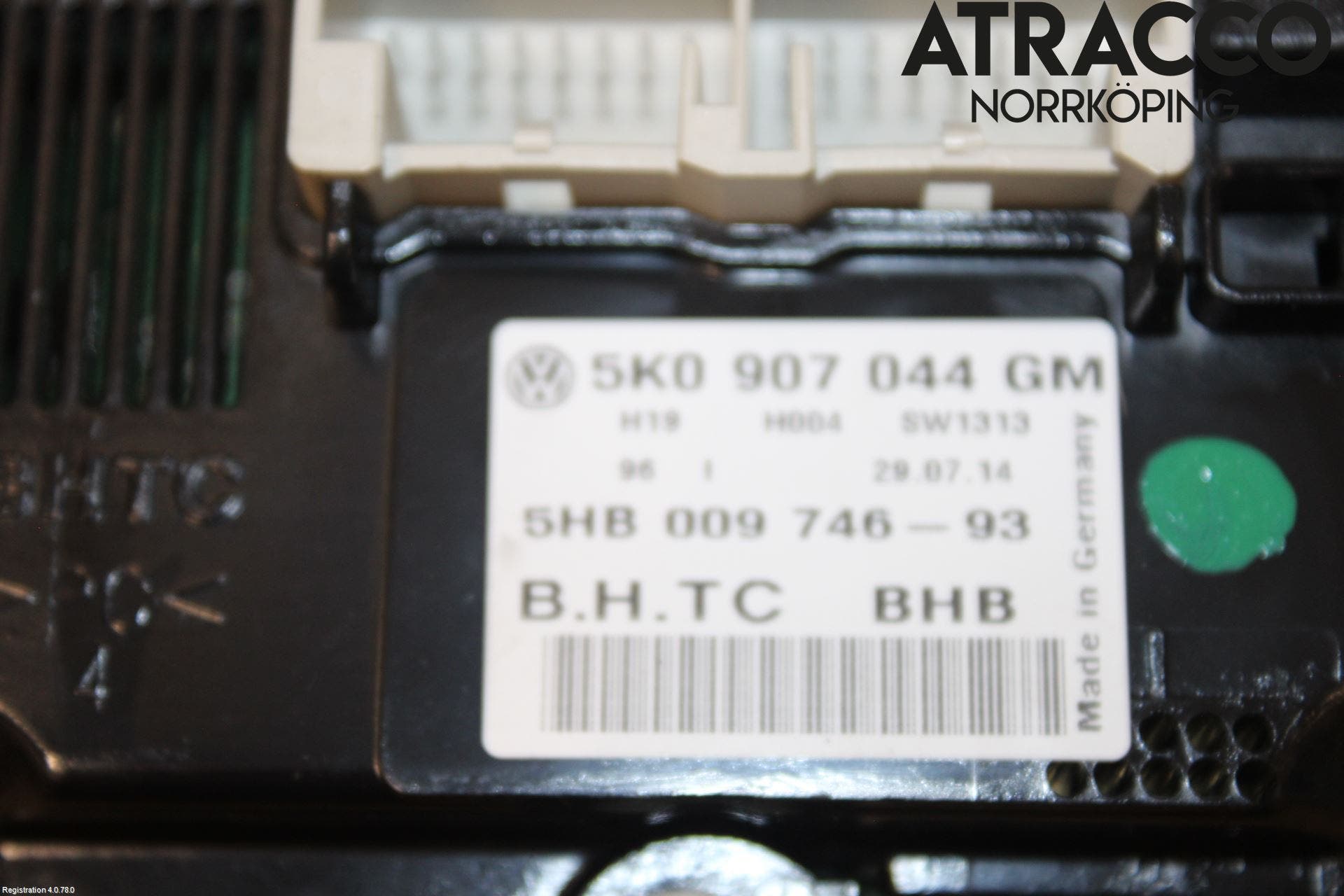 Volkswagen VW TIGUAN 07-16 Värmereglage