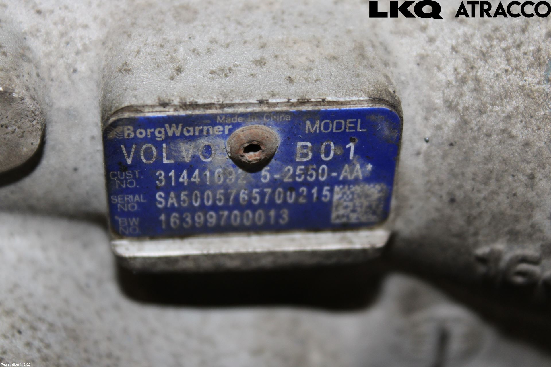 Volvo V40 12-19 Turboaggregat