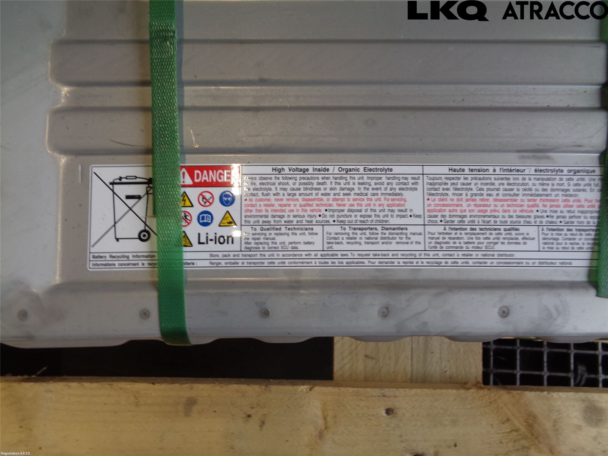 Toyota YARIS XP21 20- Batteri Högspänning