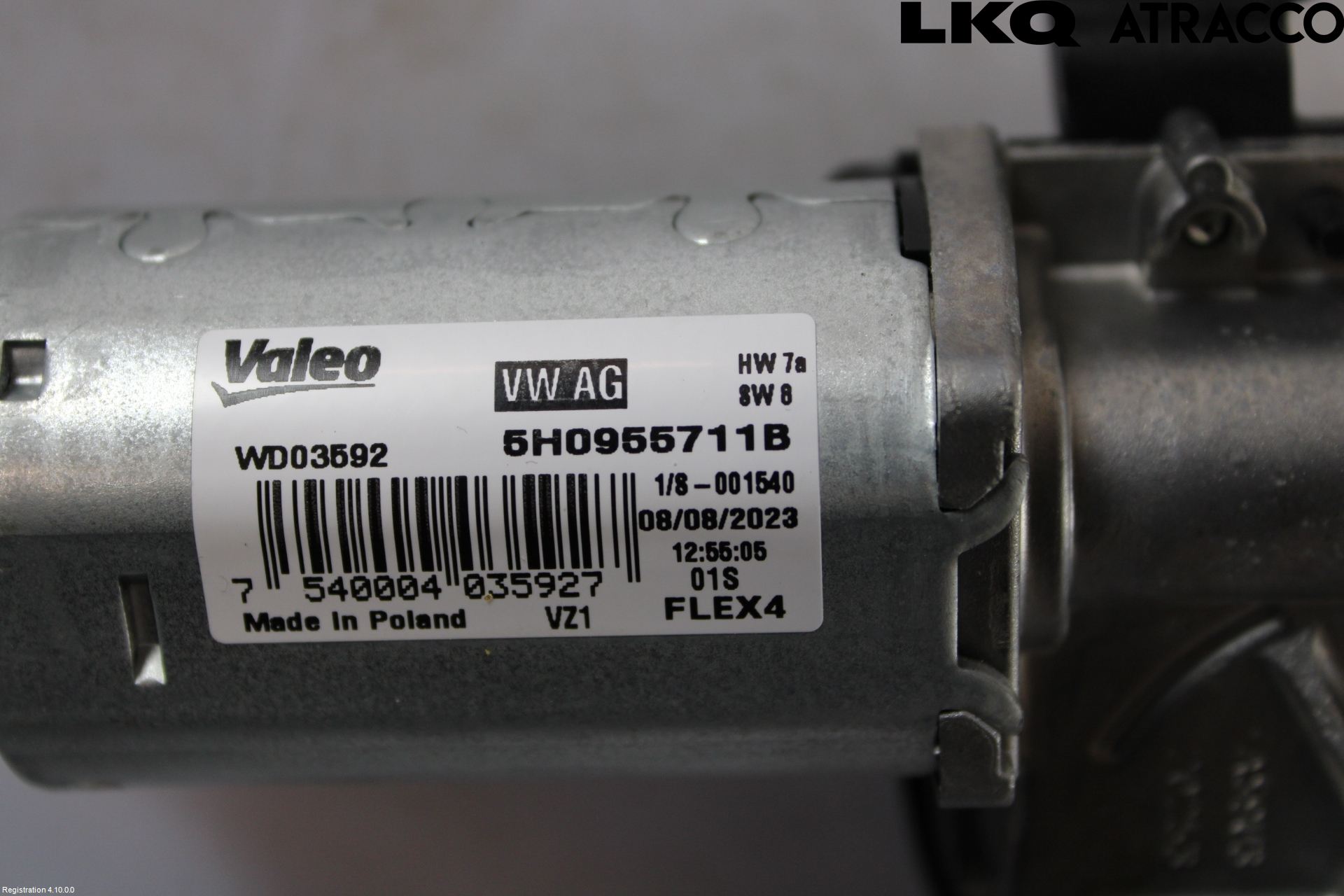 Volkswagen VW ID.3 21- Torkarmotor Baklucka