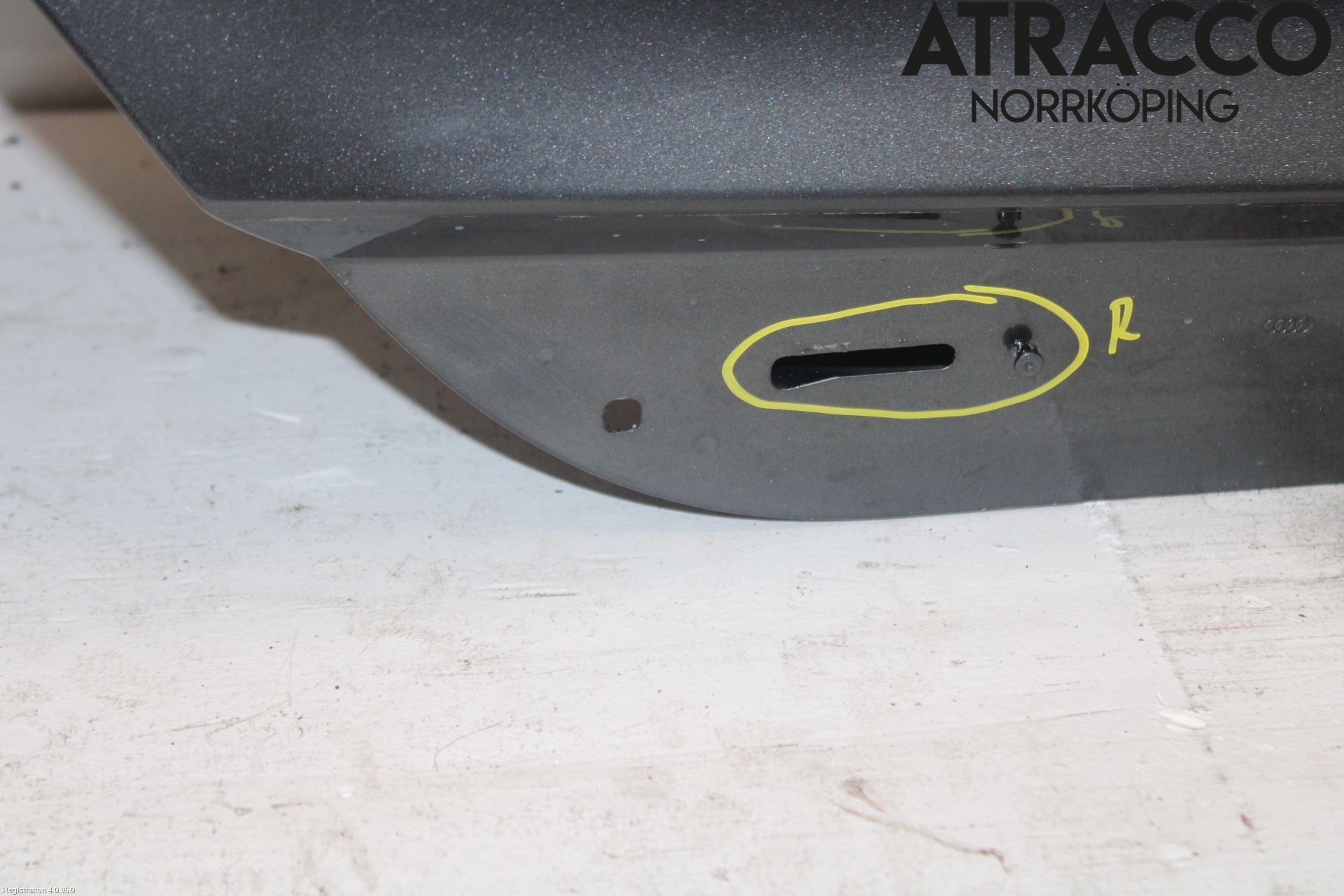 Audi A6/S6     05-11 Dörr Bak Höger