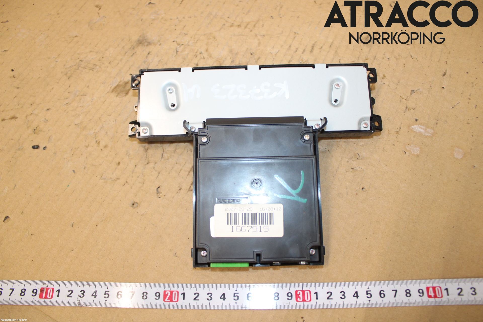 Volvo S80 07-13 Kontrolldisplay