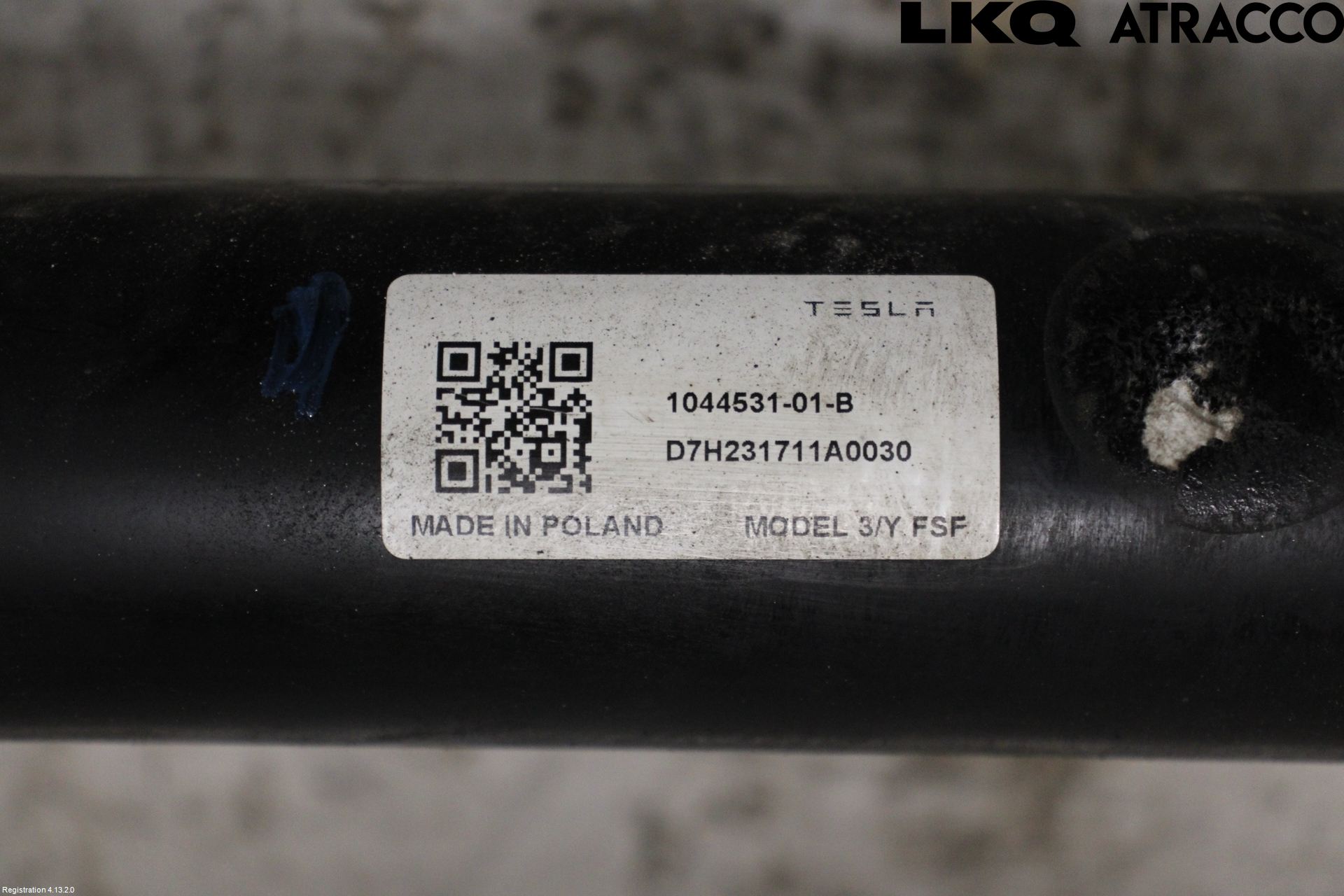 Tesla MODEL Y 21- Framvagnsbalk